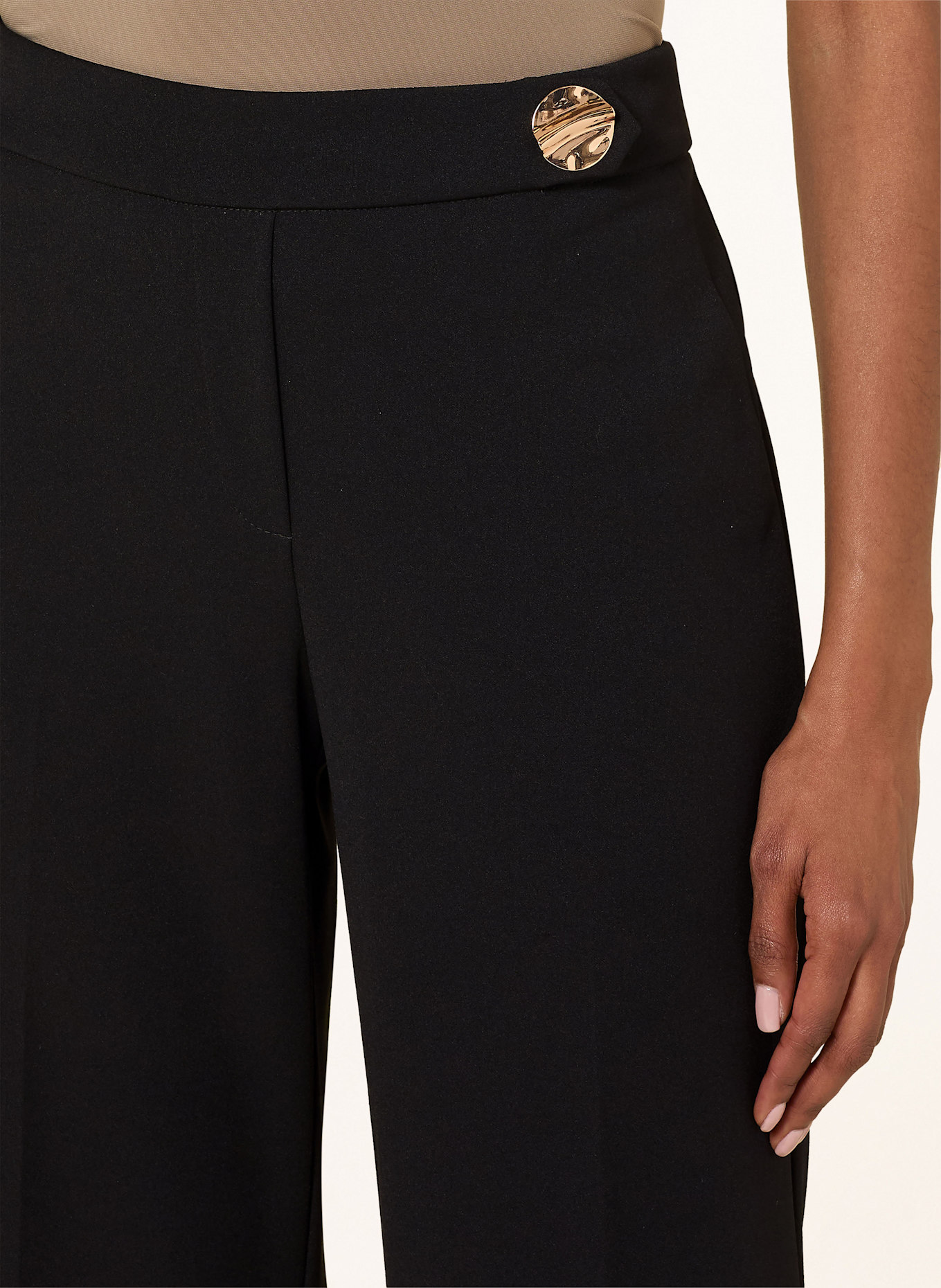 Joseph Ribkoff Wide leg trousers: BLACK