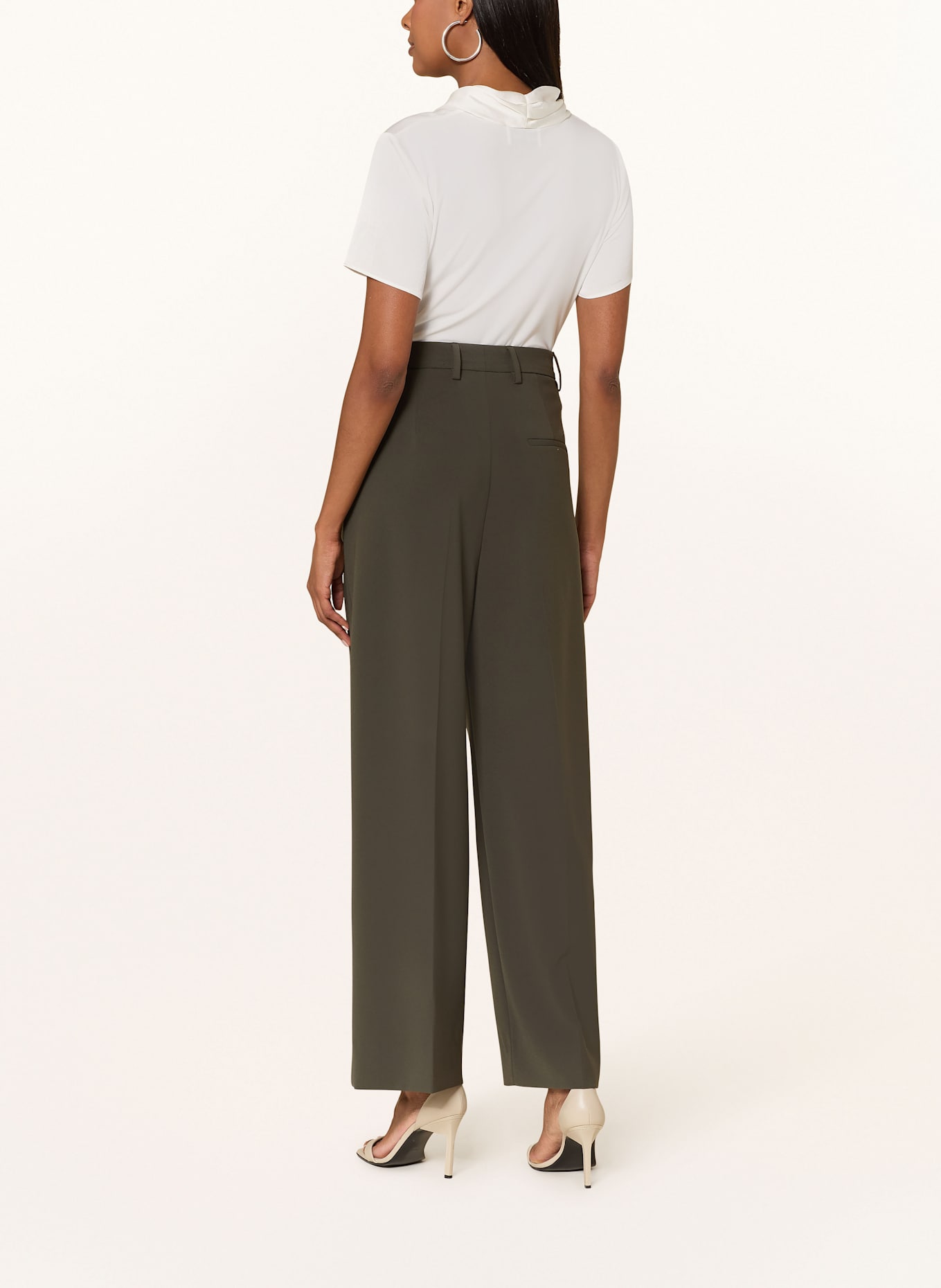 Joseph Ribkoff T-Shirt in Wickeloptik: WEISS