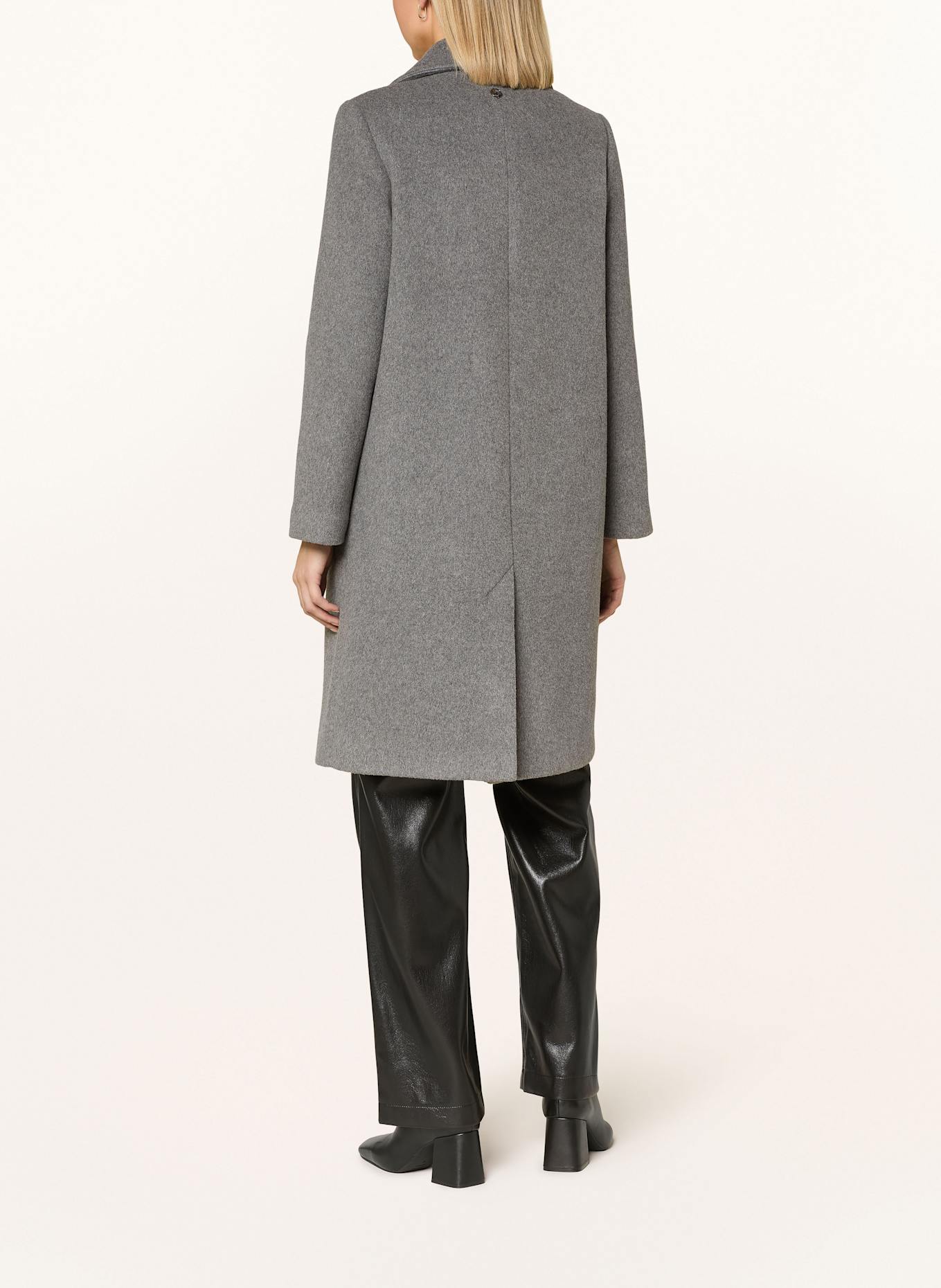 comma Mantel: DUNKELGRAU