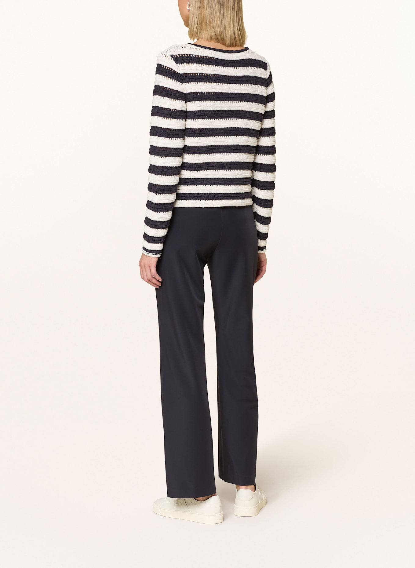 comma Satinhose: DUNKELBLAU