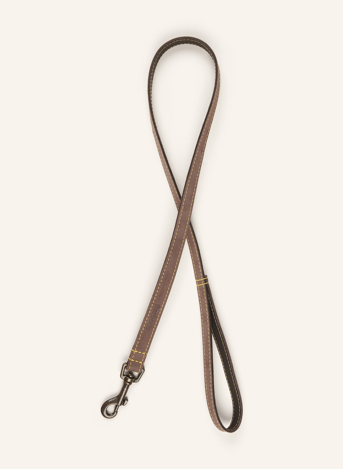 Barbour Hundeleine aus Leder: BRAUN