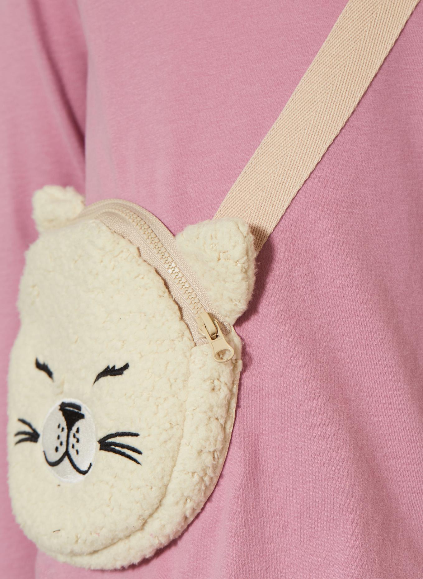 s.Oliver RED Koszulka z długim rękawem: BLADORÓŻOWY/ JASNOBRĄZOWY