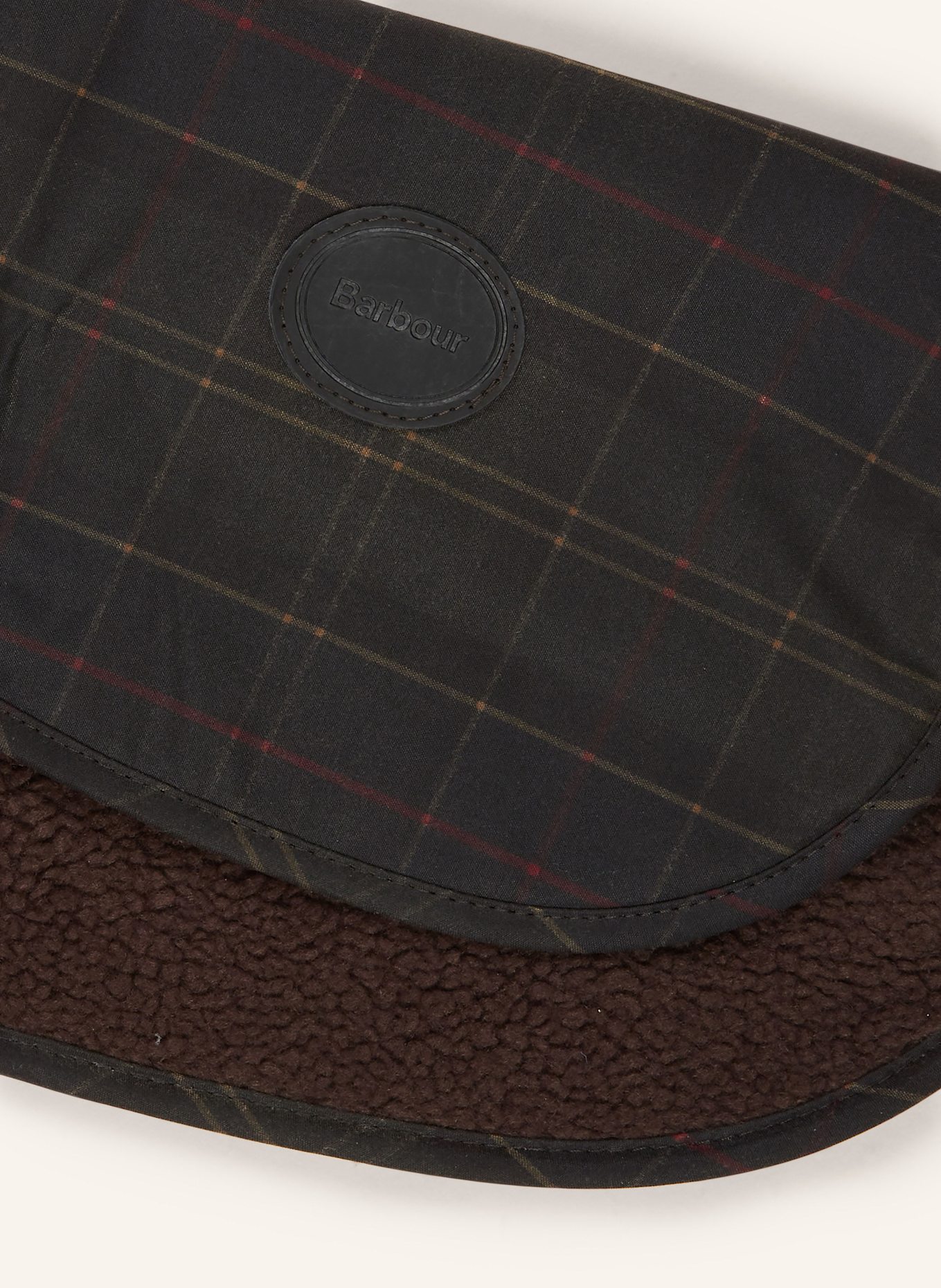 Barbour Hundemantel TARTAN: DUNKELGRÜN/ ROT/ DUNKELBRAUN