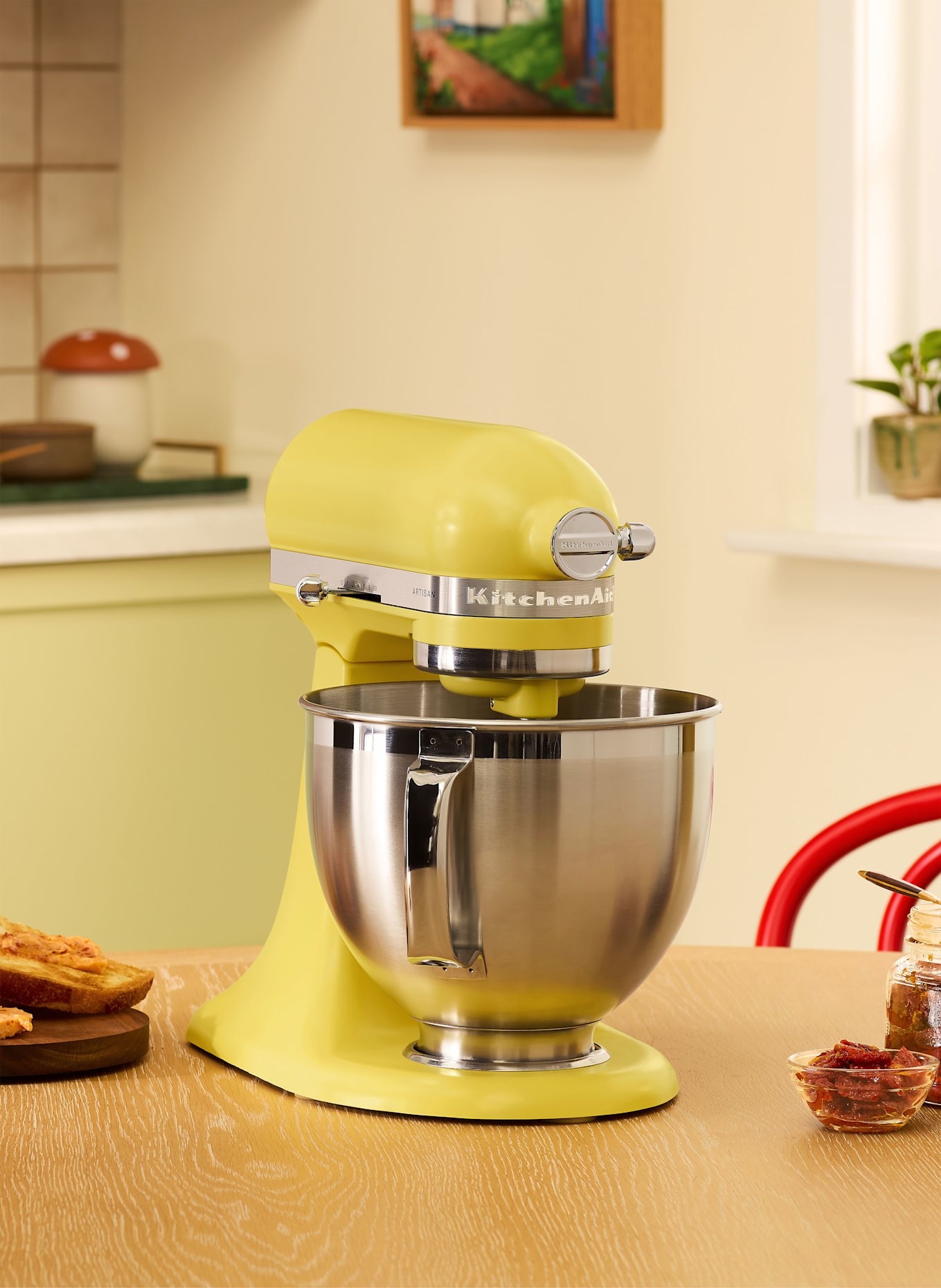 KitchenAid Küchenmaschine ARTISAN 4,7 l: GELB