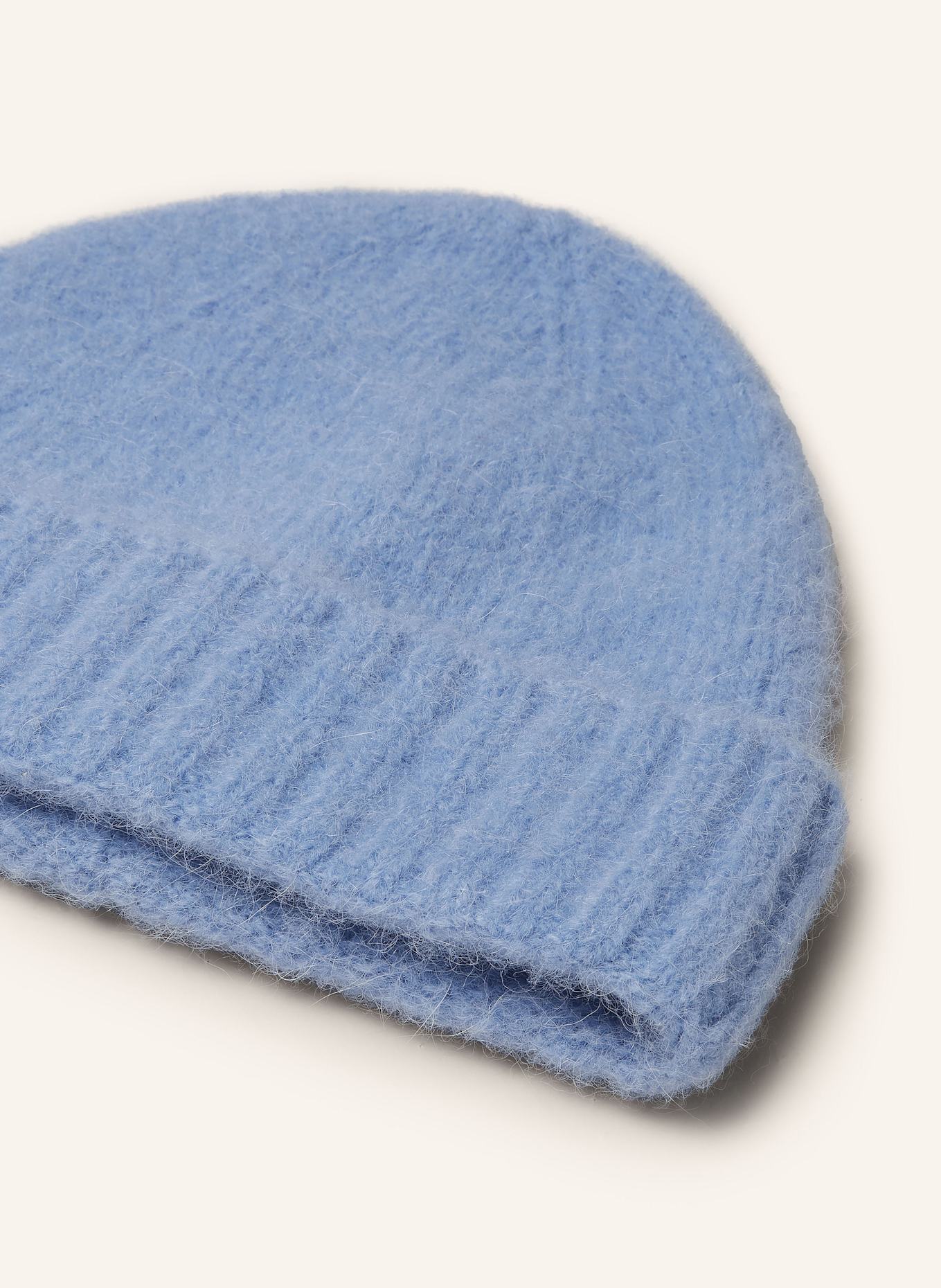SAMSØE SAMSØE Mütze SAJEANNE mit Alpaka: HELLBLAU