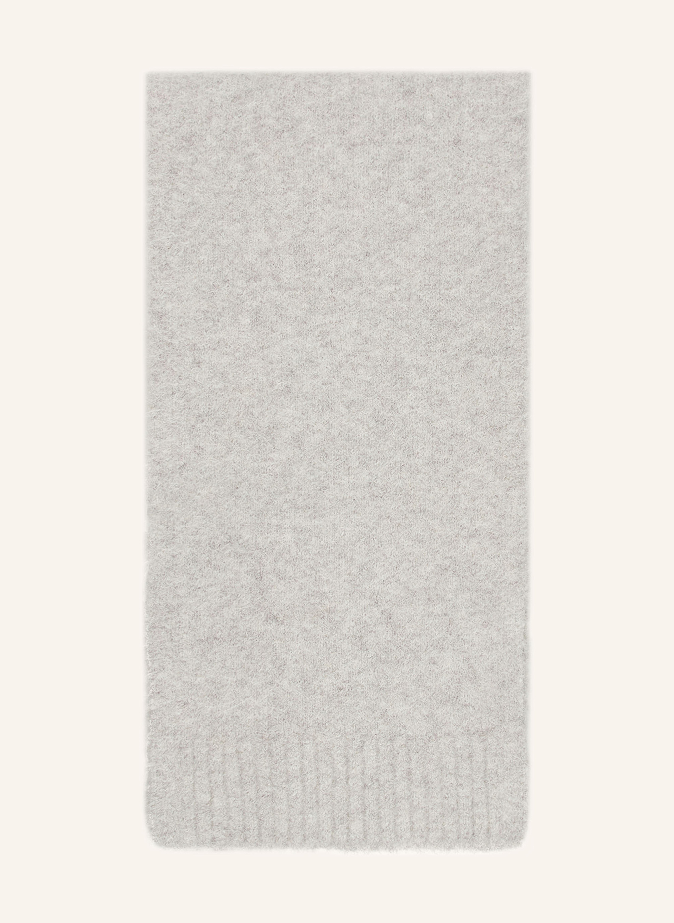 SAMSØE  SAMSØE Schal SAJEANNE mit Alpaka: HELLGRAU