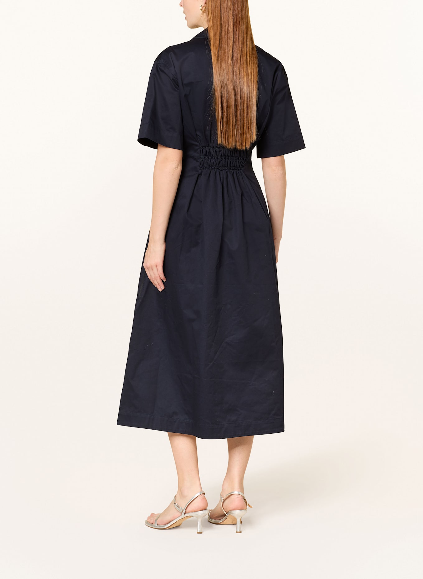 REISS Kleid: DUNKELBLAU