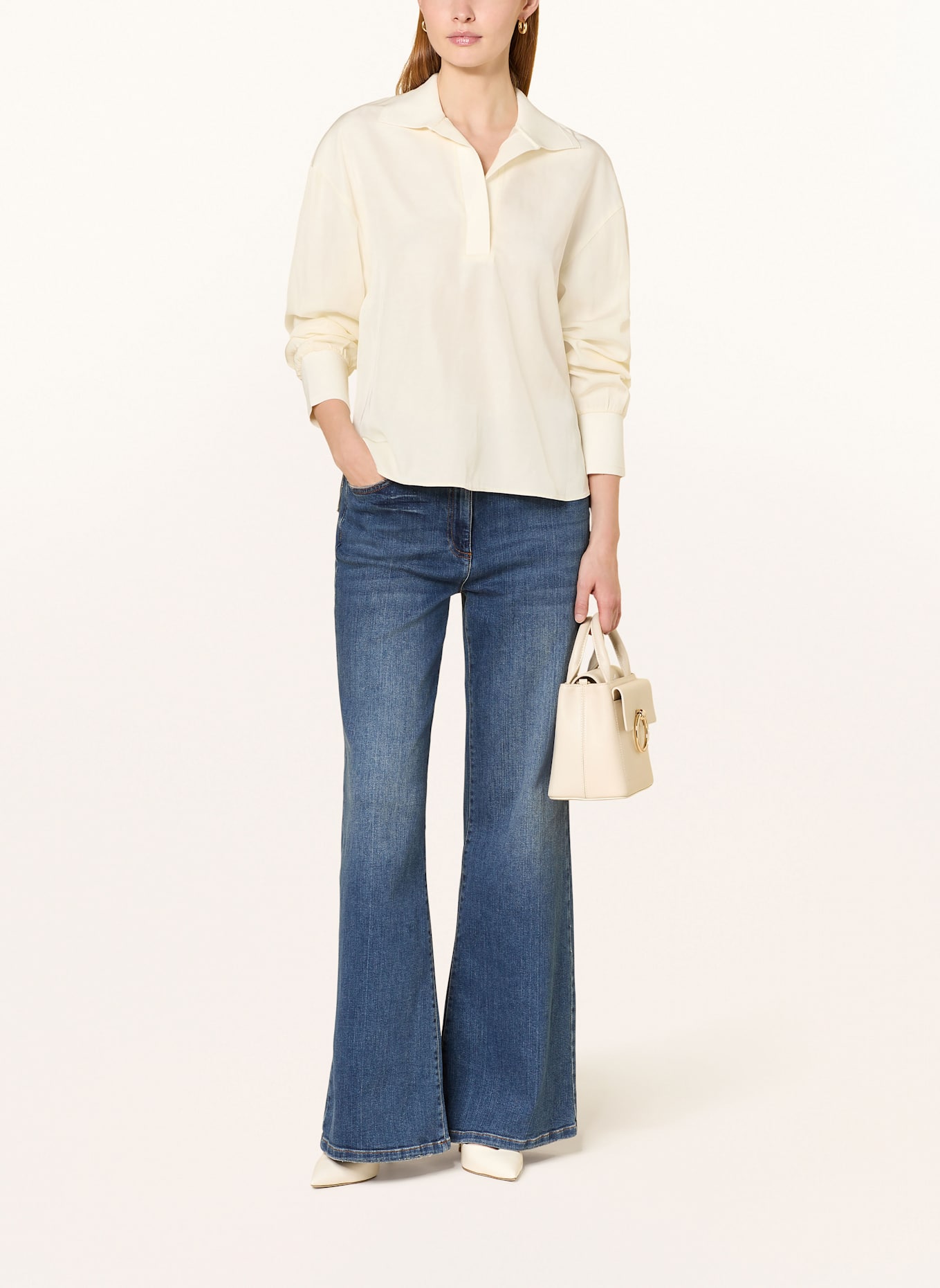 REISS Blusenshirt: HELLGELB