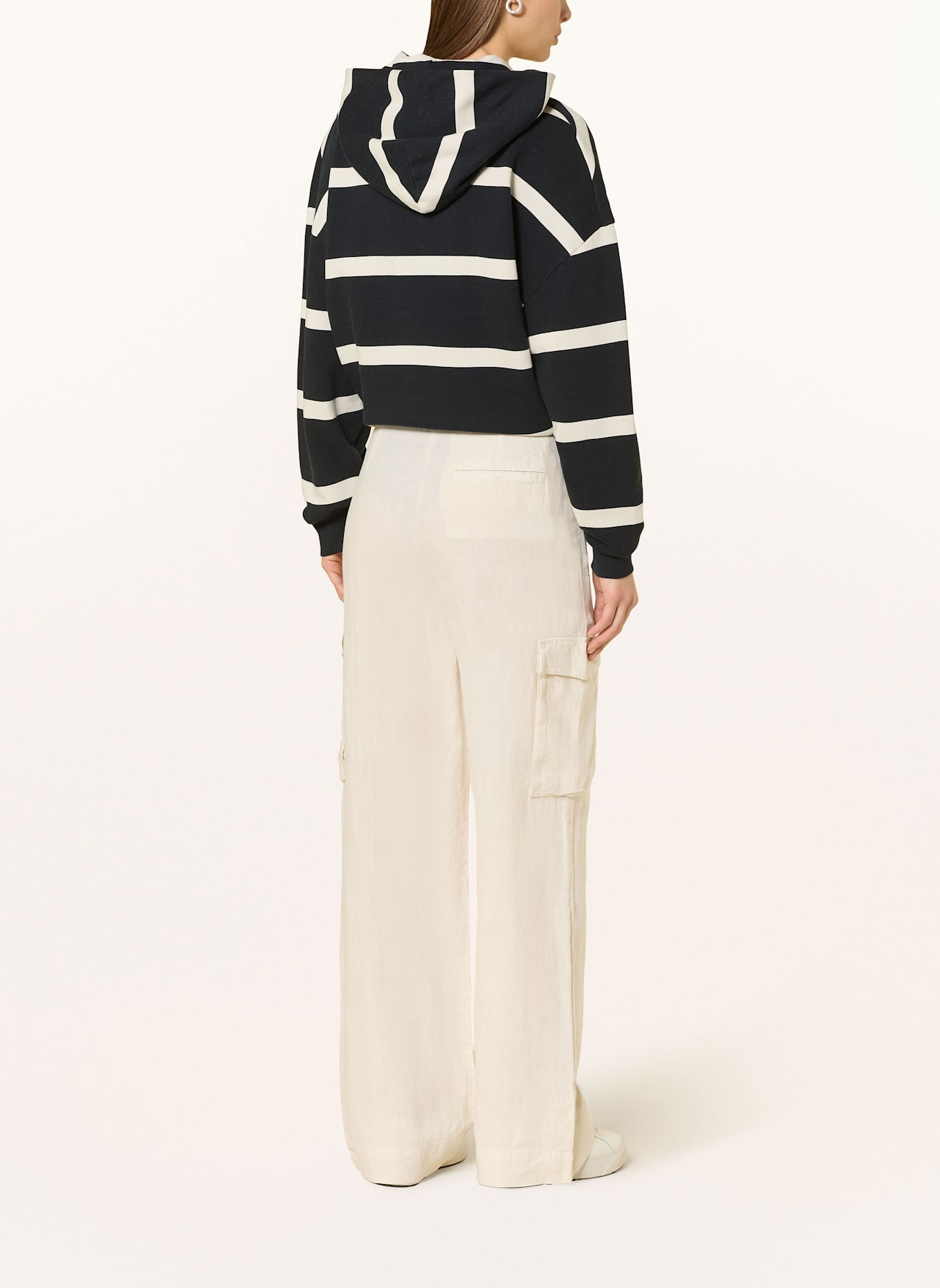 Marc O'Polo Bojówki z lnu: ECRU