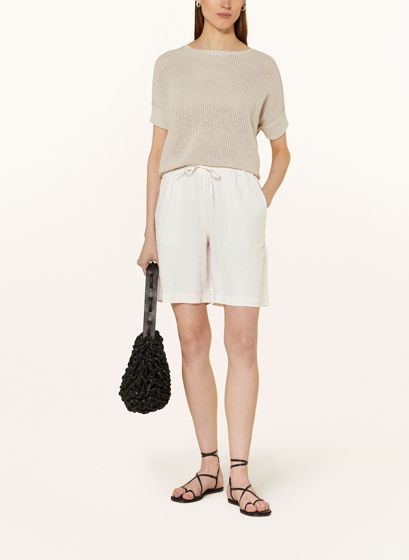 Marc O'Polo Linen shorts: ECRU