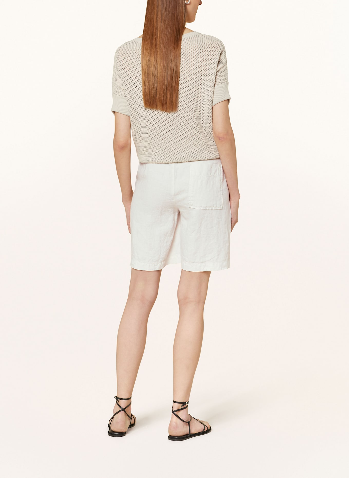 Marc O'Polo Linen shorts: ECRU