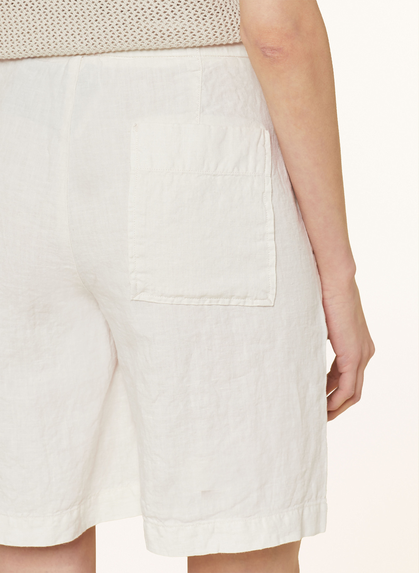 Marc O'Polo Linen shorts: ECRU