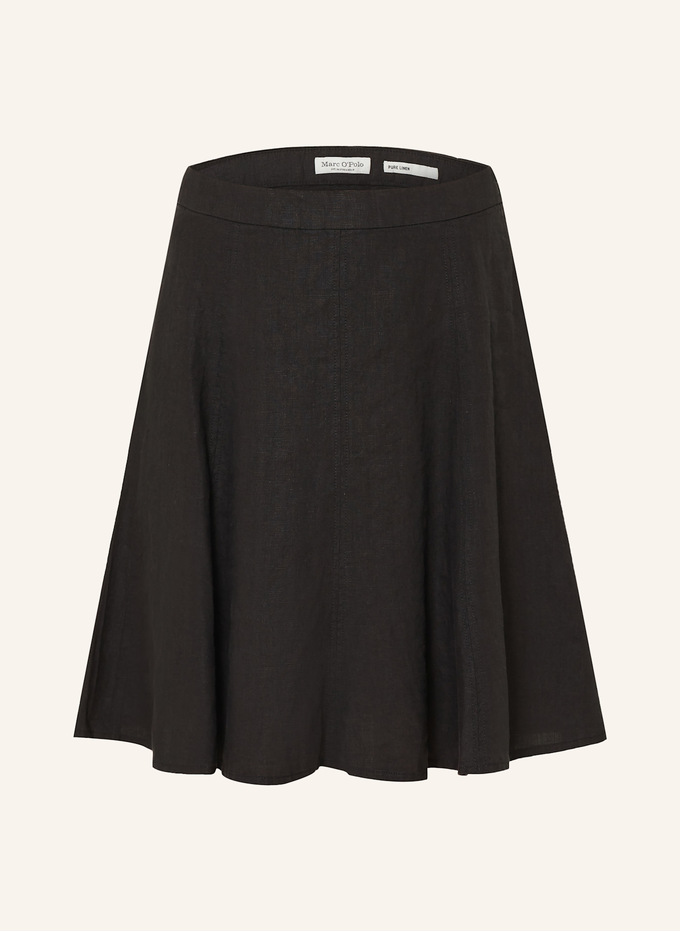 Marc O'Polo Leinenrock: SCHWARZ