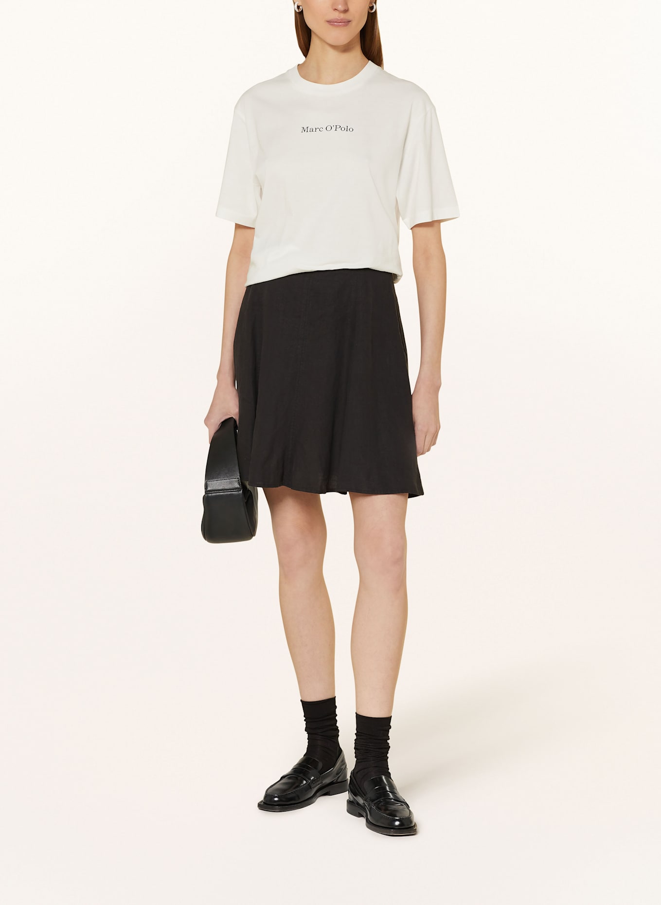 Marc O'Polo Leinenrock: SCHWARZ