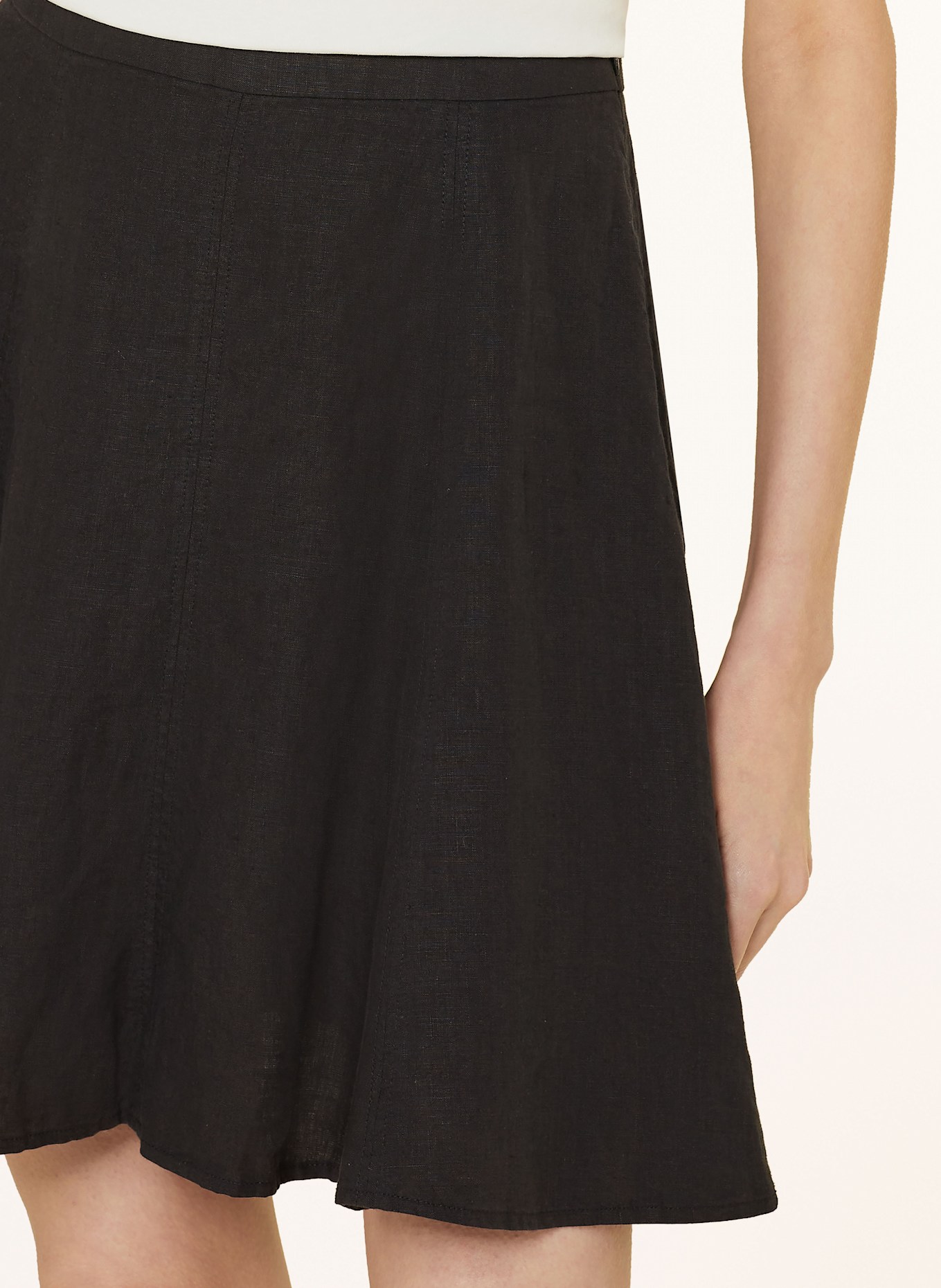 Marc O'Polo Leinenrock: SCHWARZ