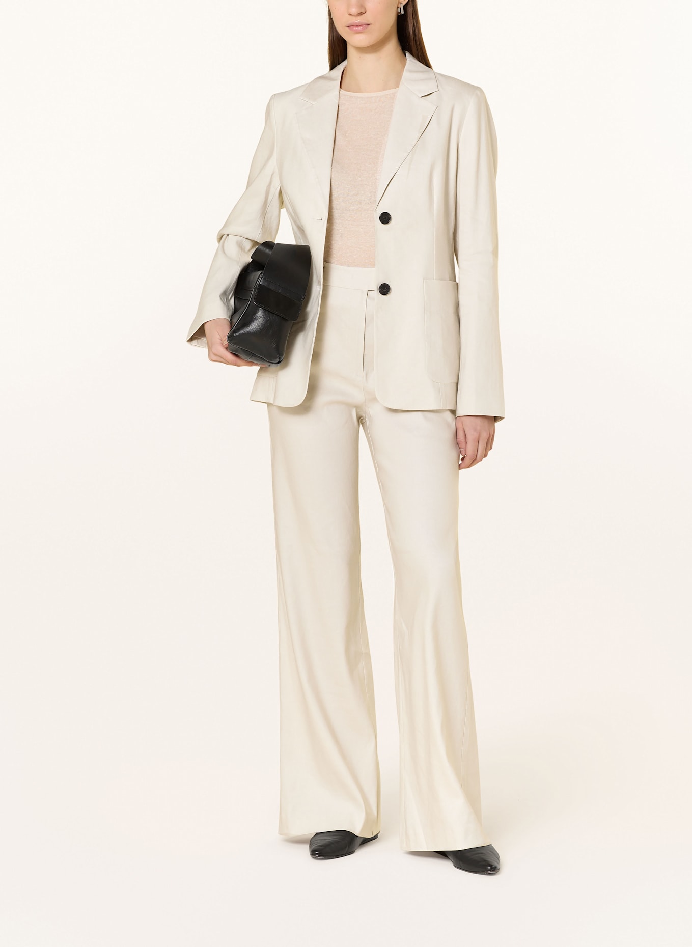 Marc O'Polo Blazer with linen: ECRU