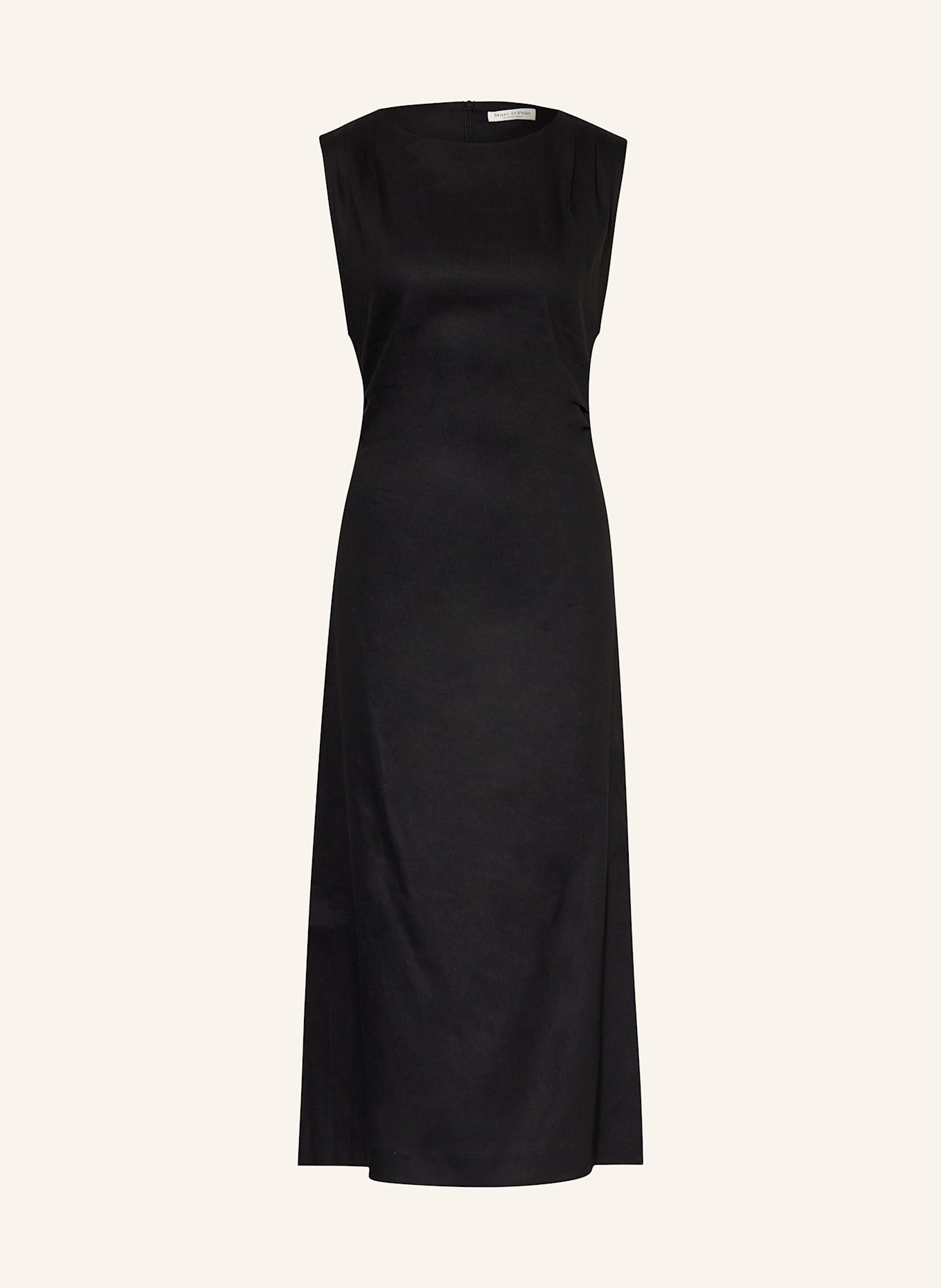 Marc O'Polo Kleid mit Leinen: SCHWARZ
