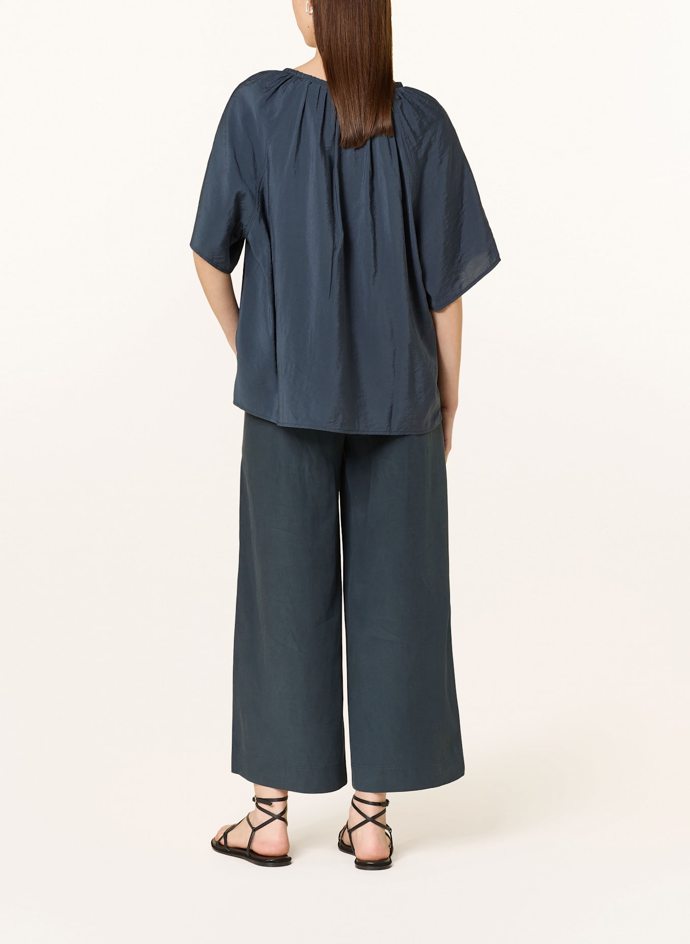Marc O'Polo Shirt blouse: DARK BLUE