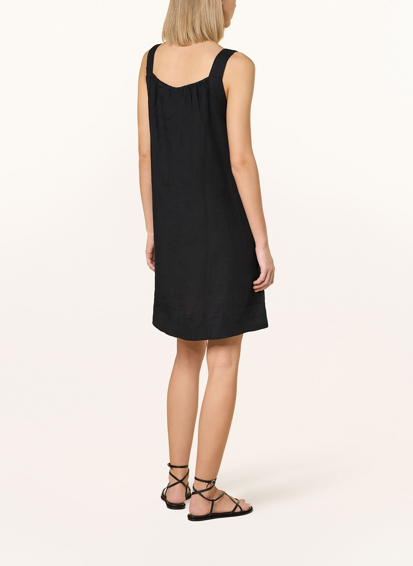 Marc O'Polo Leinenkleid: SCHWARZ