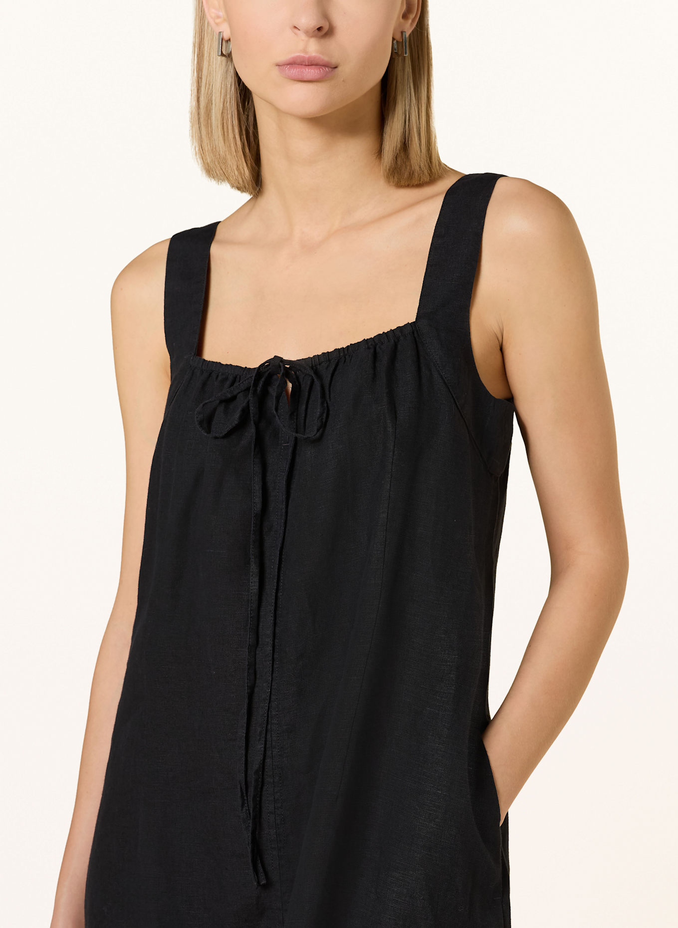 Marc O'Polo Leinenkleid: SCHWARZ
