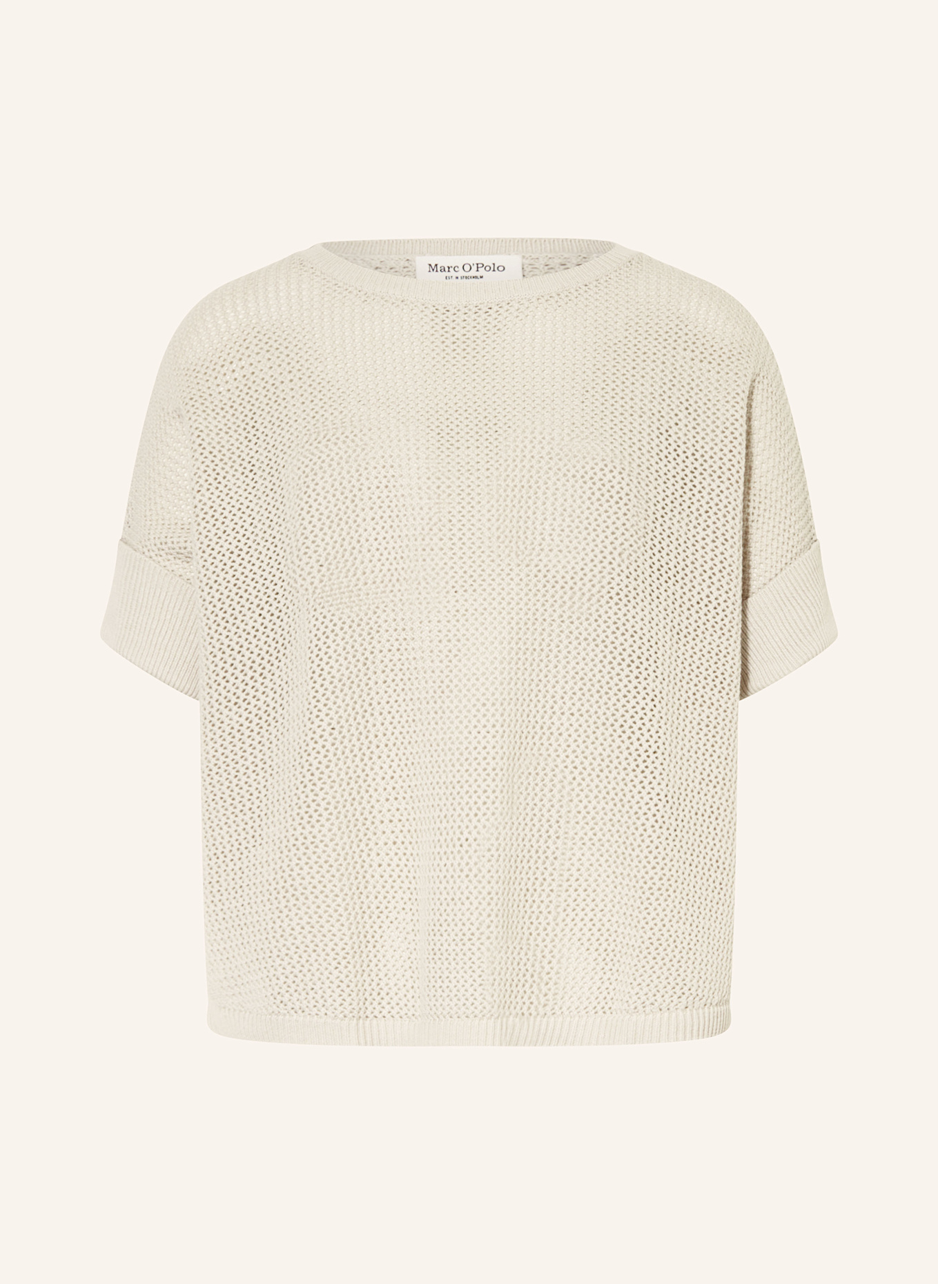 Marc O'Polo Strickshirt: CREME