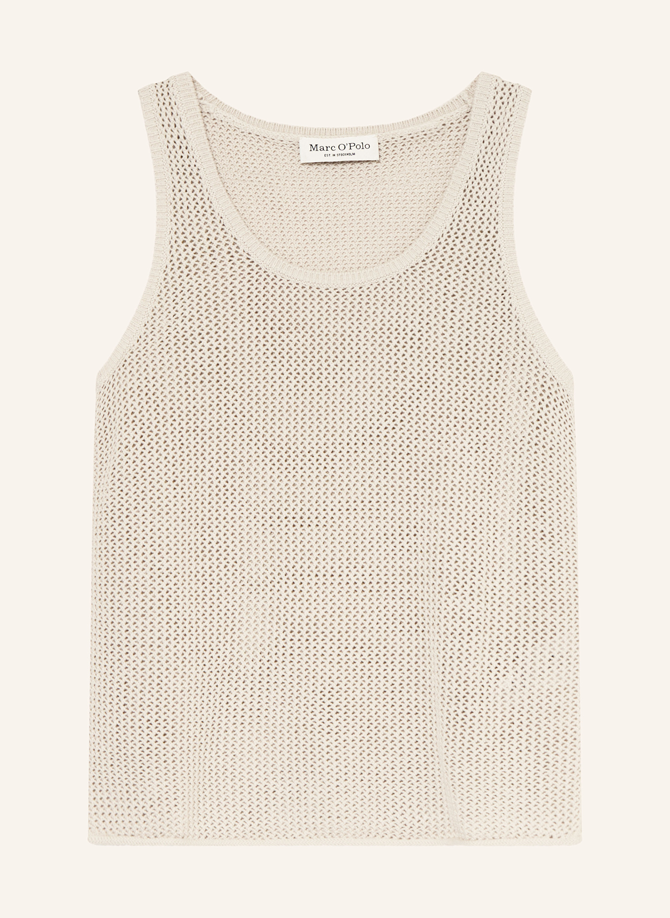 Marc O'Polo Stricktop: BEIGE
