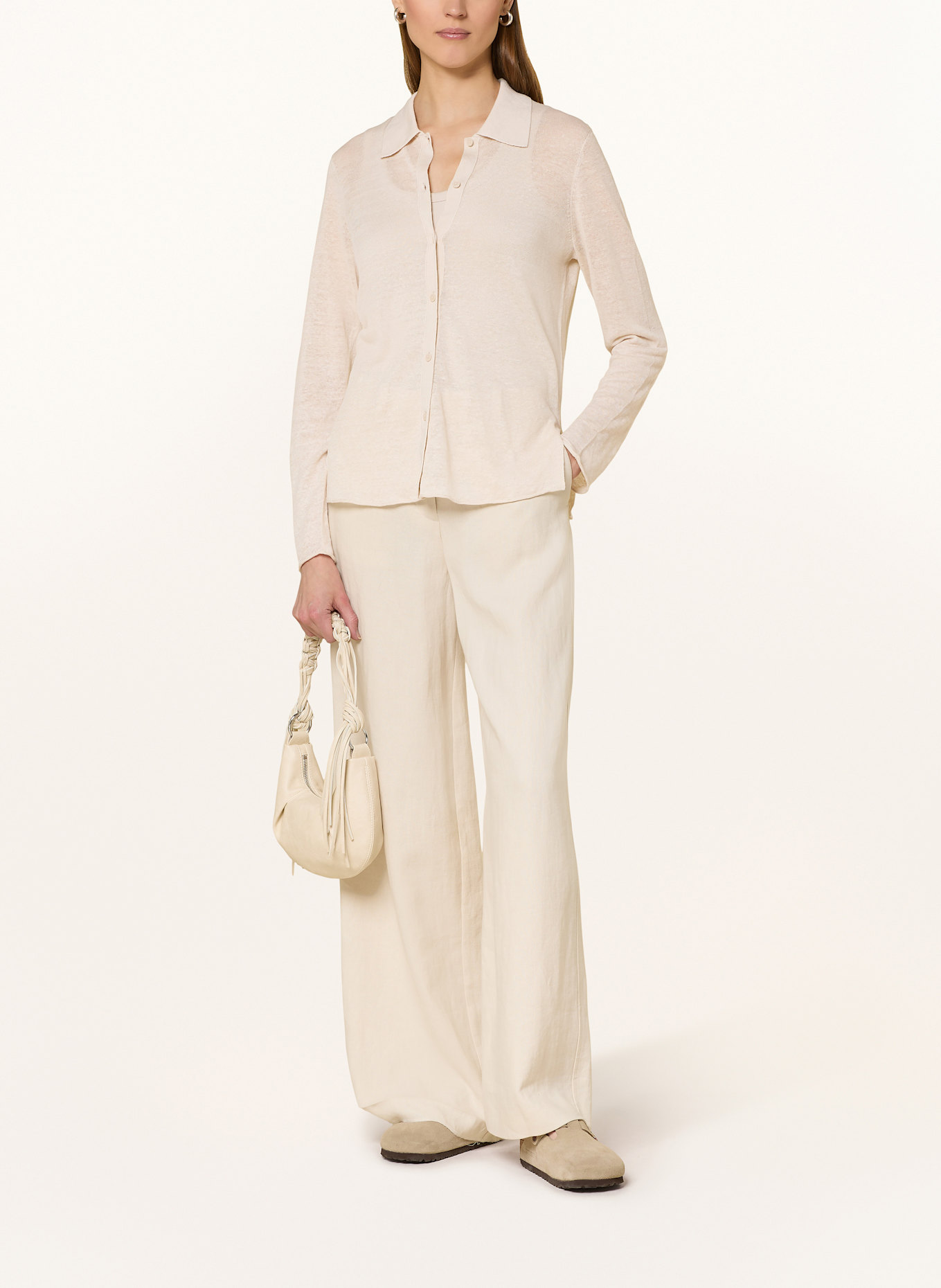 Marc O'Polo Hemdbluse aus Leinen: ECRU