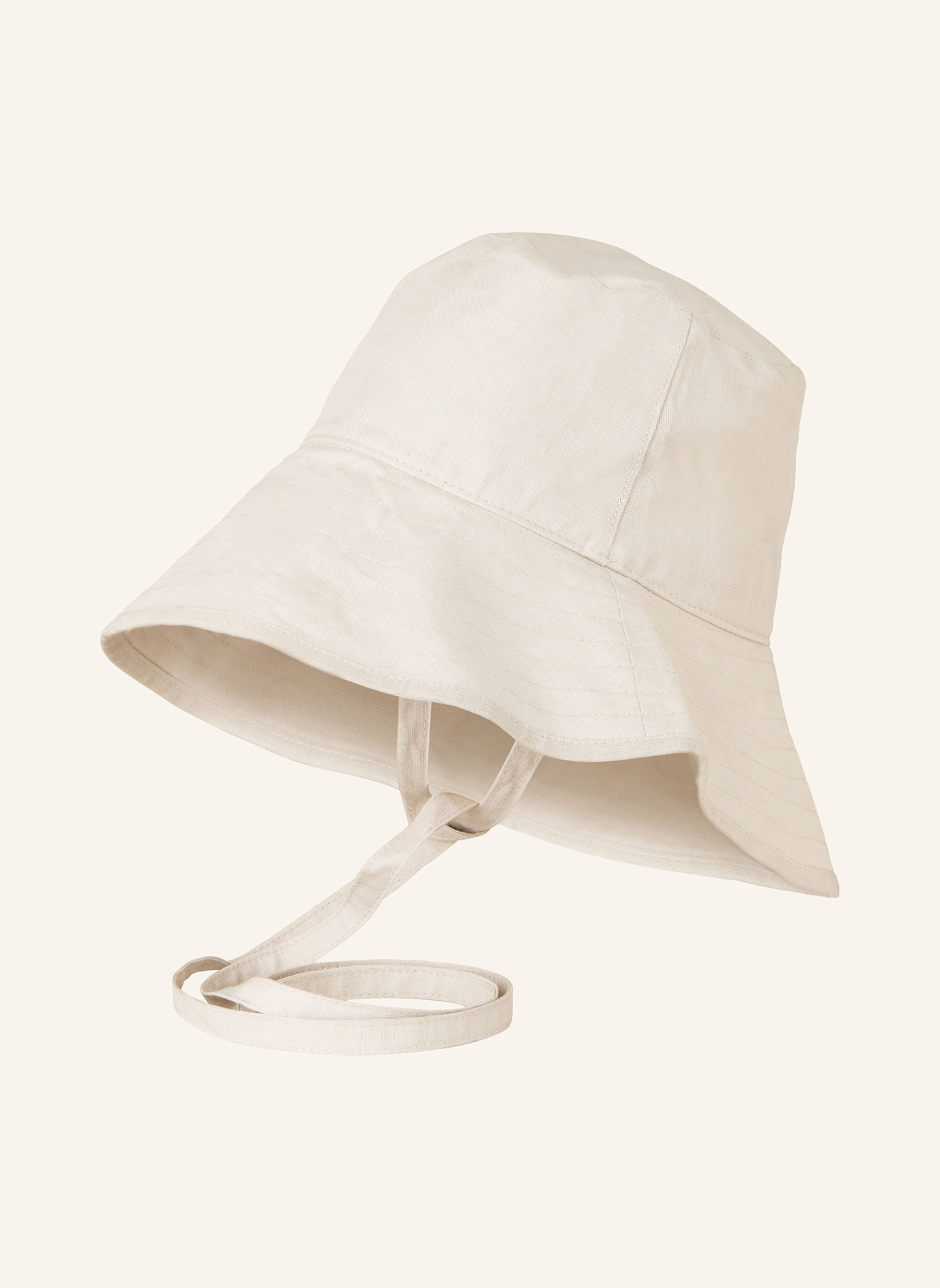 Marc O'Polo Bucket-Hat aus Leinen: ECRU