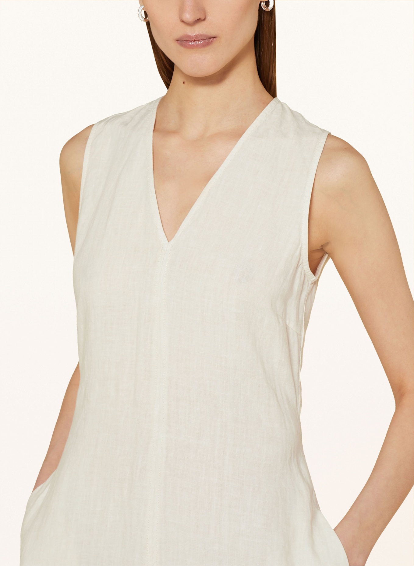 Marc O'Polo Leinenkleid: CREME