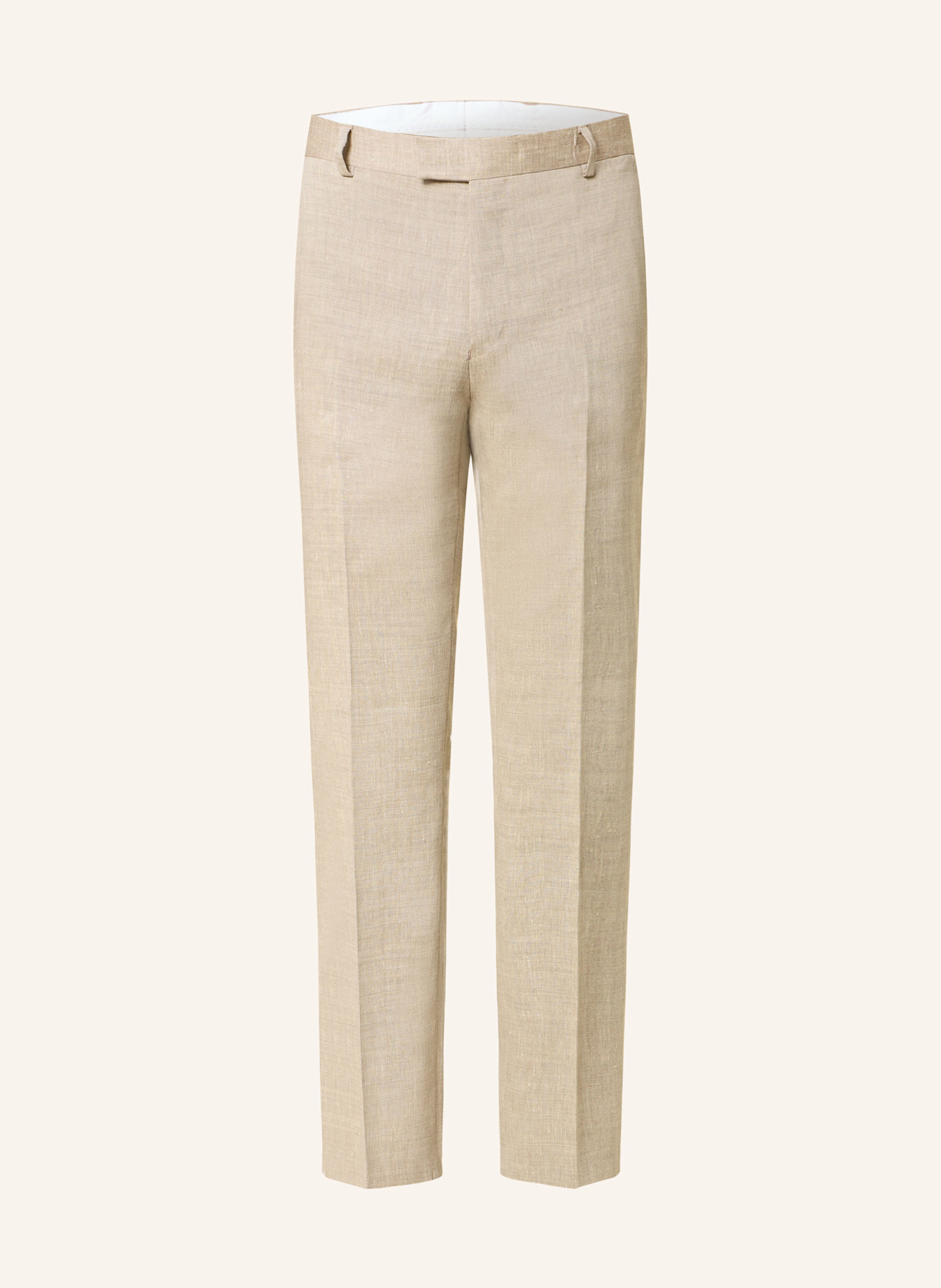 TIGER OF SWEDEN Anzughose TENSE Regular Fit mit Leinen: 13L Soft Latte
