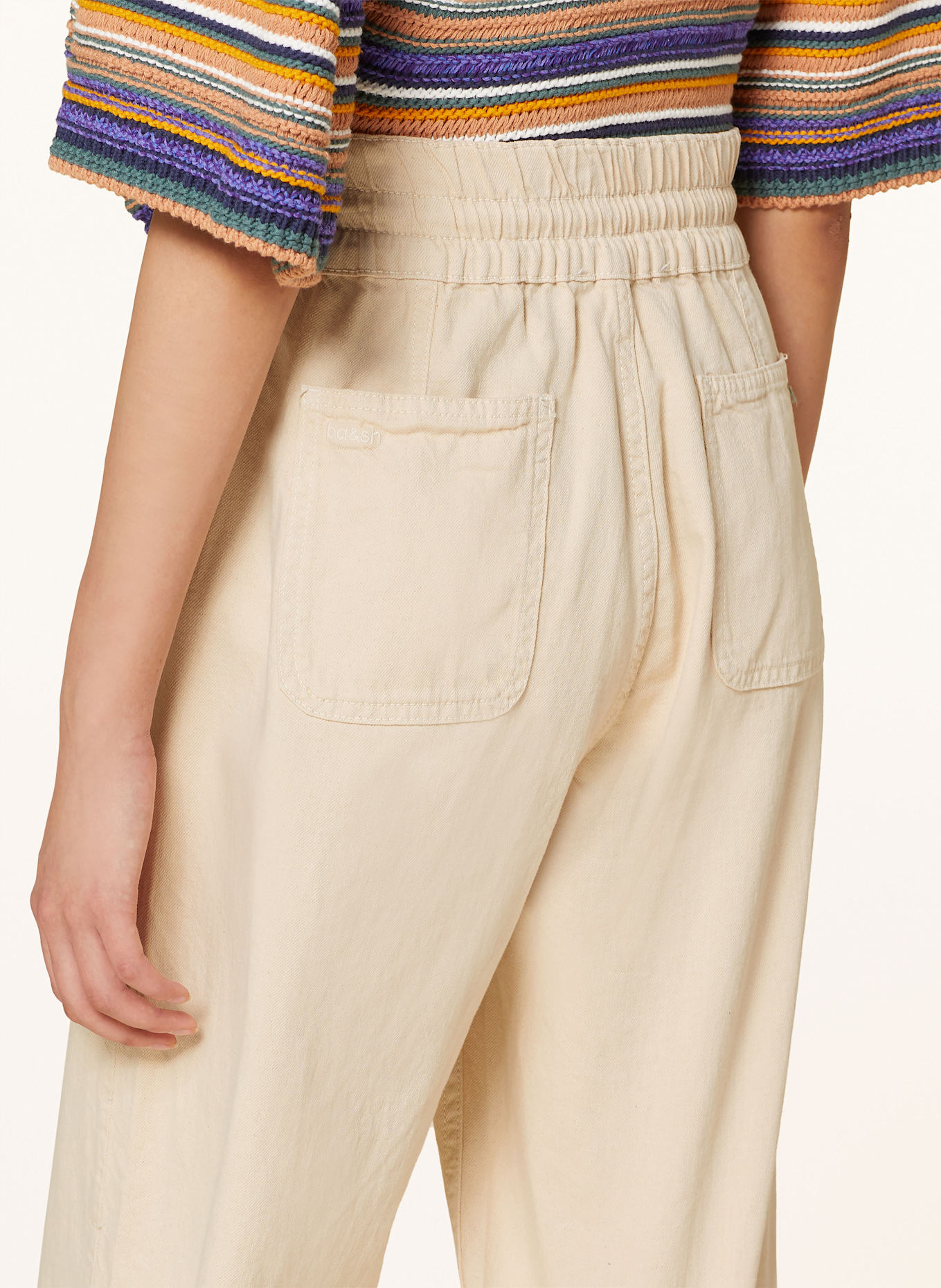 ba&sh Hose FIMA: ECRU