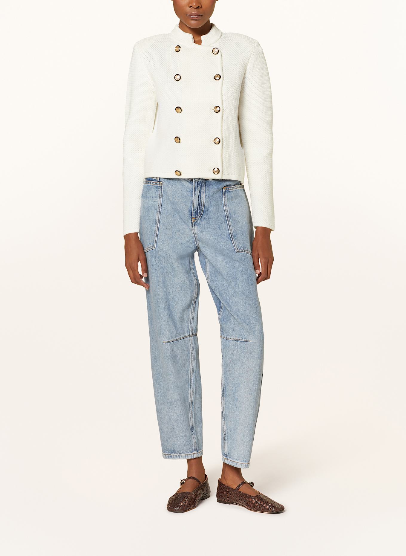 ba&sh Strickjacke LOUMAN: ECRU