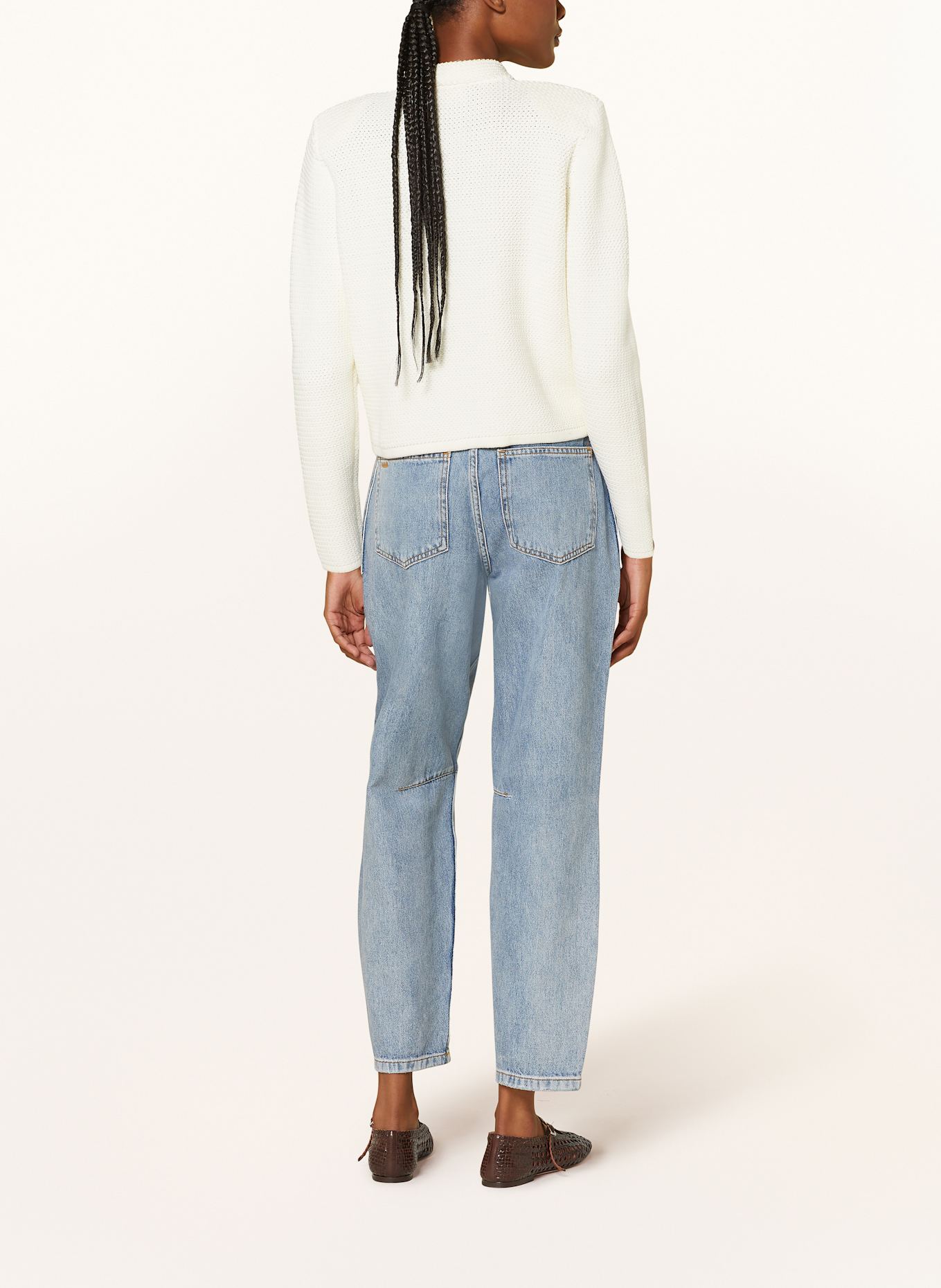 ba&sh Strickjacke LOUMAN: ECRU