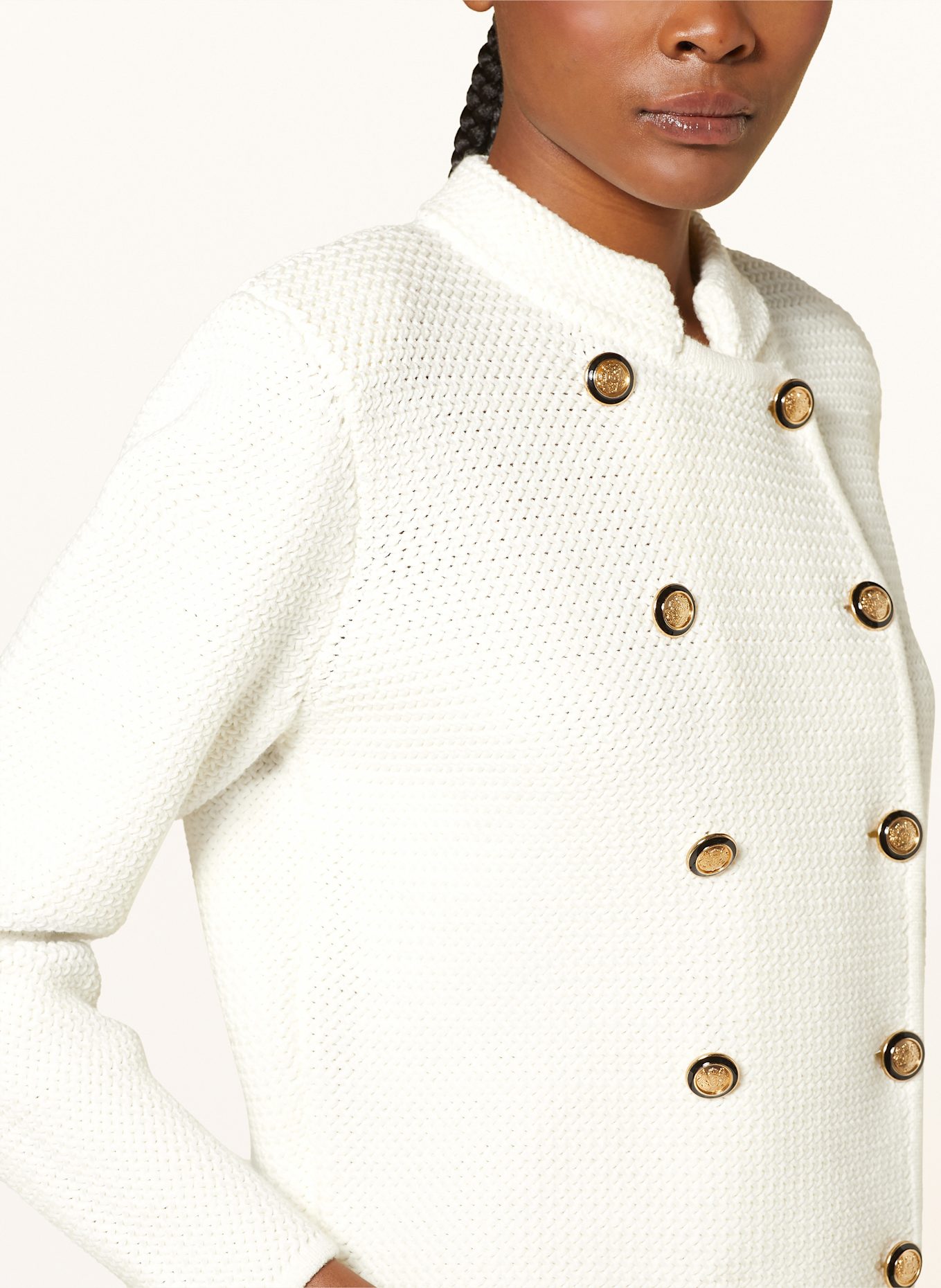 ba&sh Strickjacke LOUMAN: ECRU