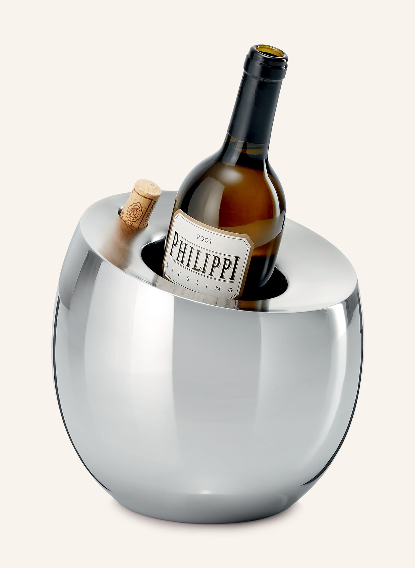 PHILIPPI Wine cooler FROID: SILVER