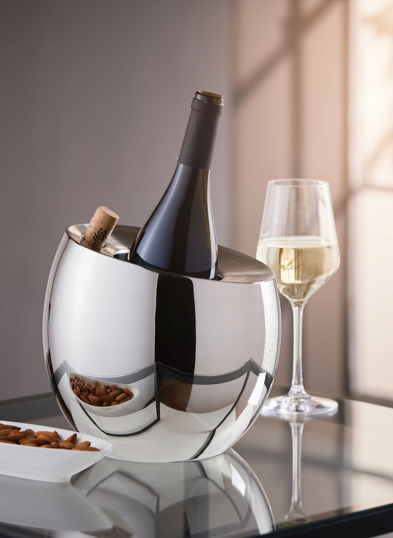 PHILIPPI Wine cooler FROID: SILVER