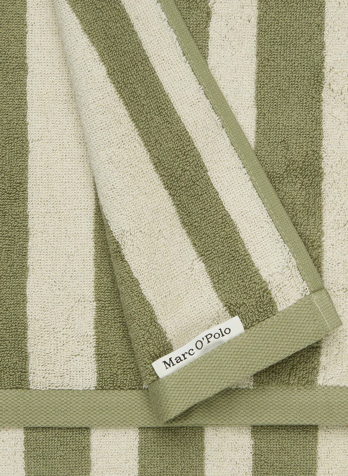 Marc O'Polo Ręcznik HERITAGE: JASNOZIELONY / KREMOWY