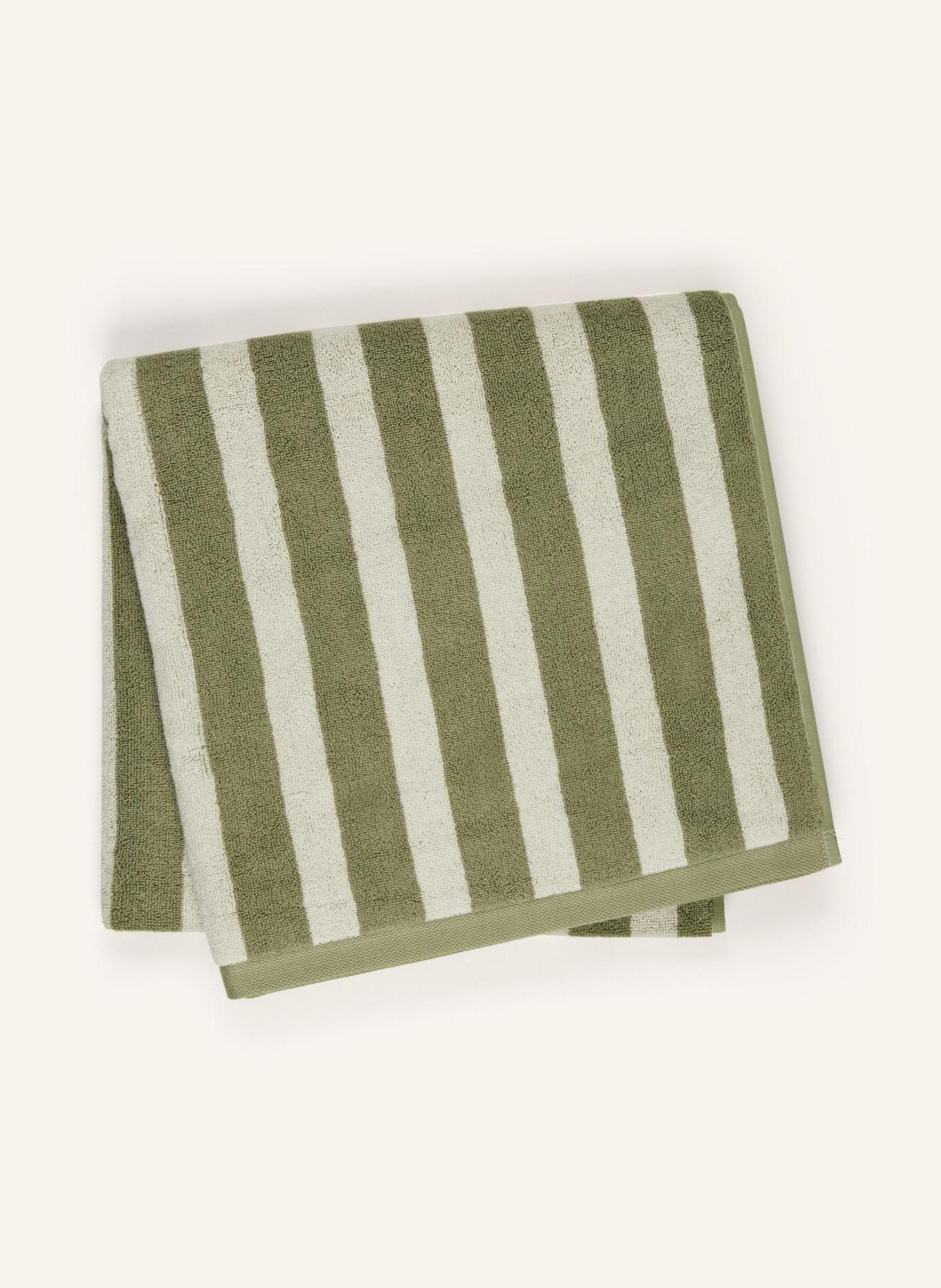 Marc O'Polo Ręcznik kąpielowy HERITAGE: JASNOZIELONY / KREMOWY