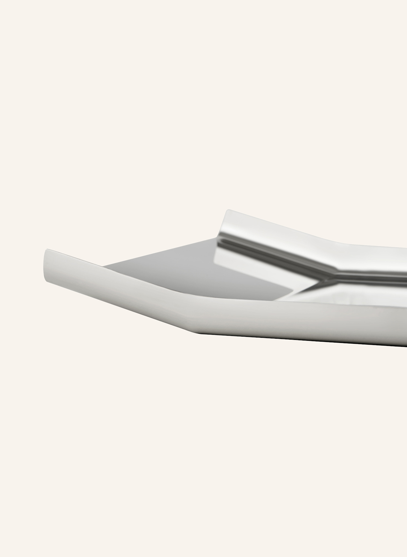 ALESSI Podnos ARRAN: STŘÍBRNÁ