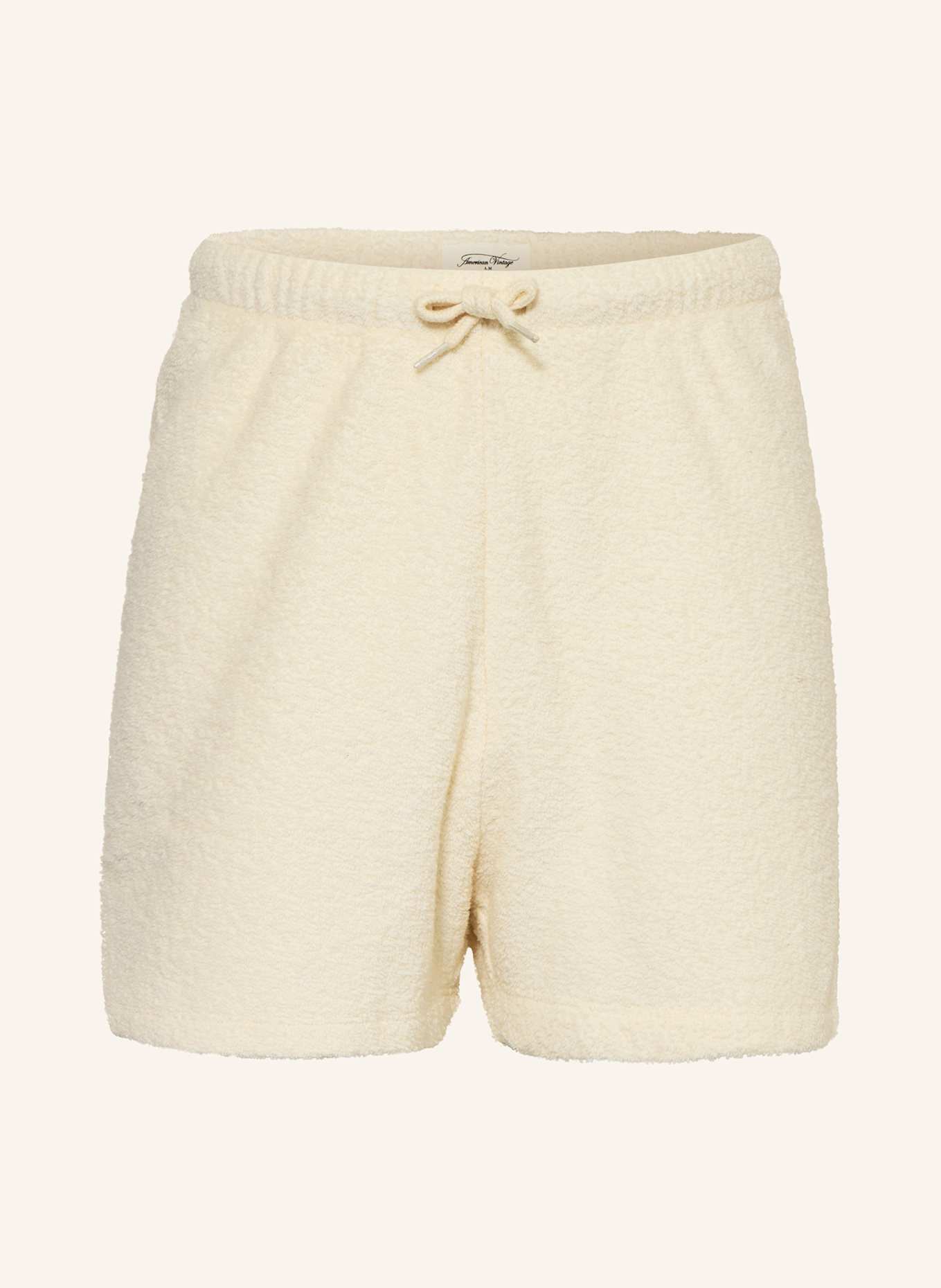 American Vintage Frottee-Shorts: ECRU