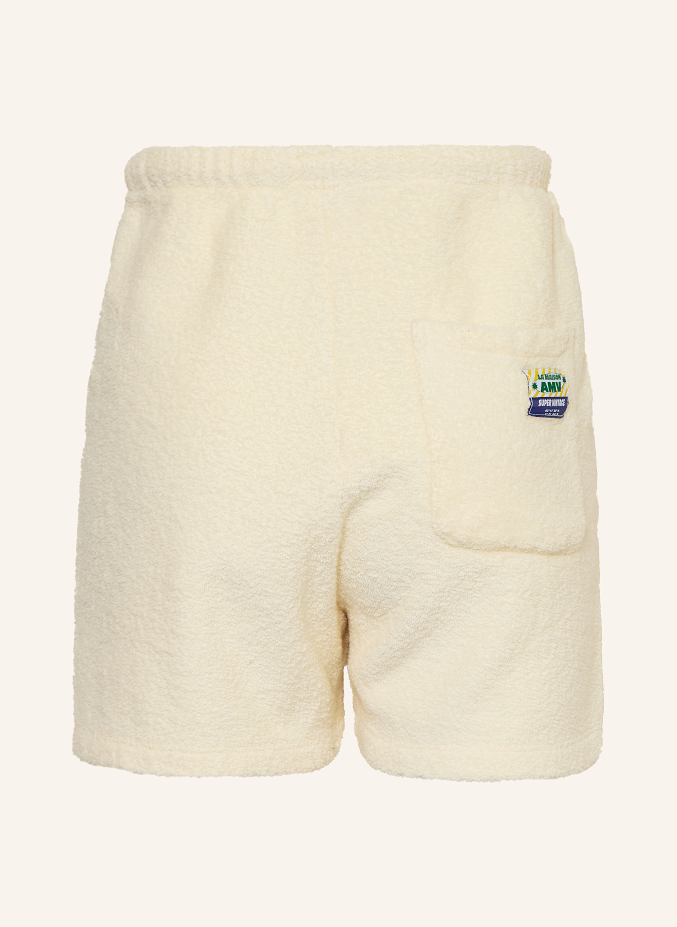 American Vintage Frottee-Shorts: ECRU