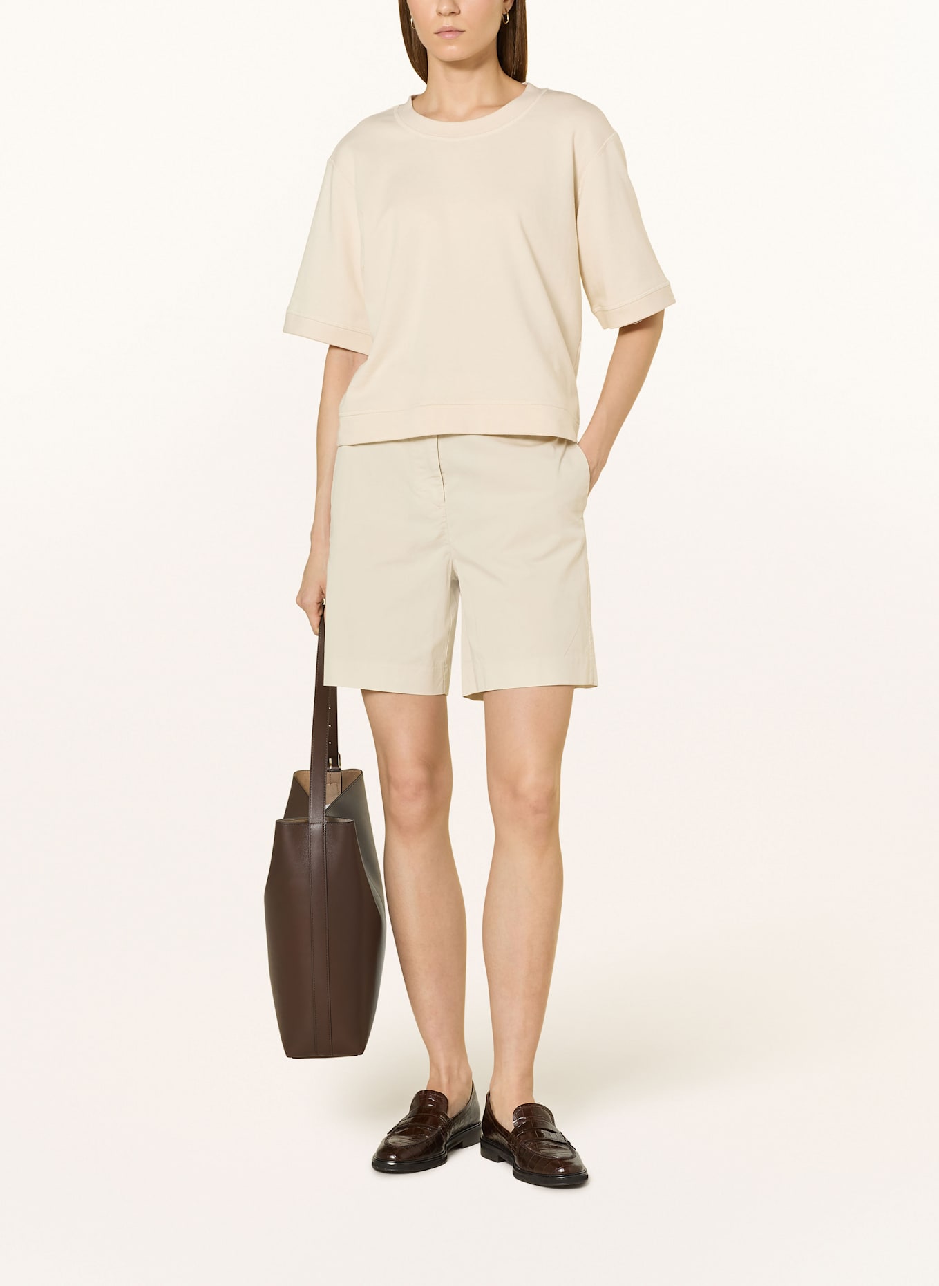 Marc O'Polo Shorts: CREME