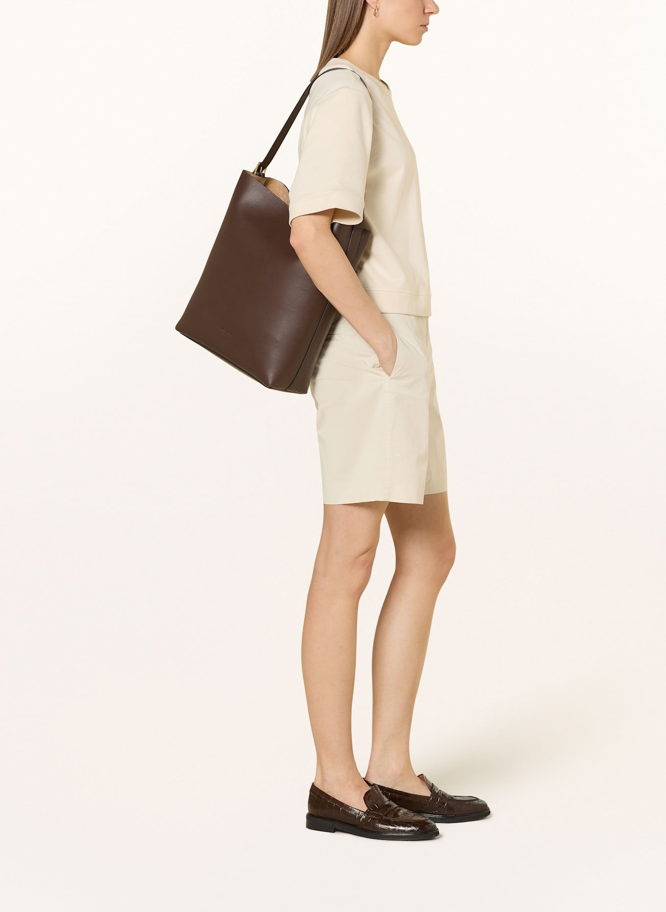 Marc O'Polo Shorts: CREME
