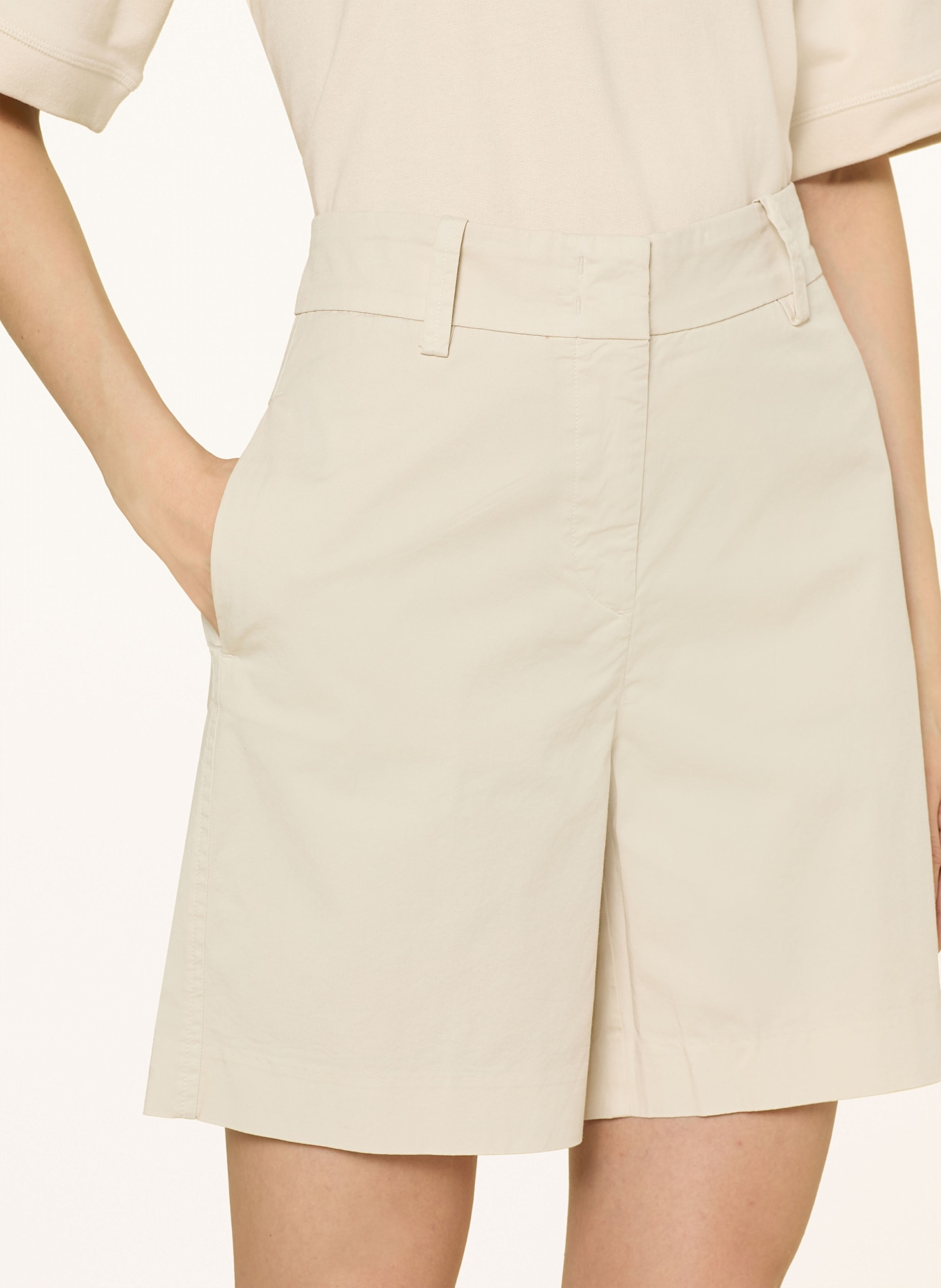 Marc O'Polo Shorts: CREME