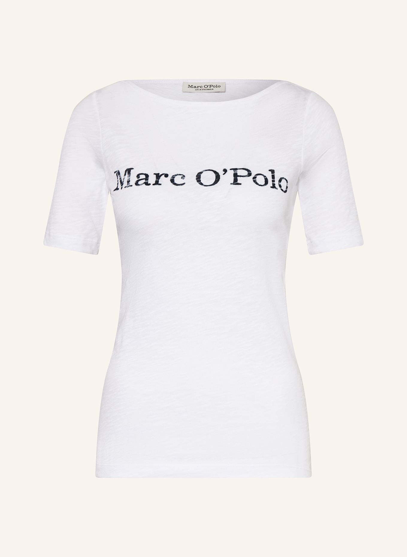 Marc O'Polo T-Shirt: WEISS