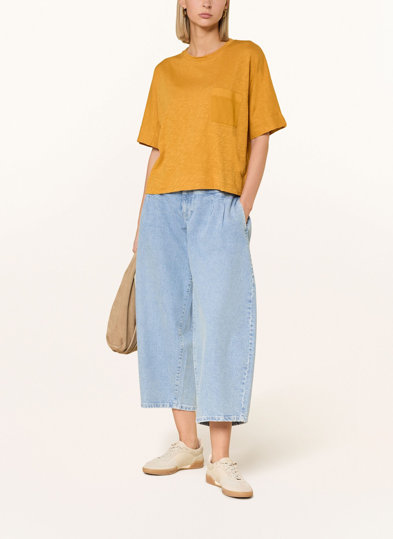 Marc O'Polo T-Shirt: DUNKELGELB