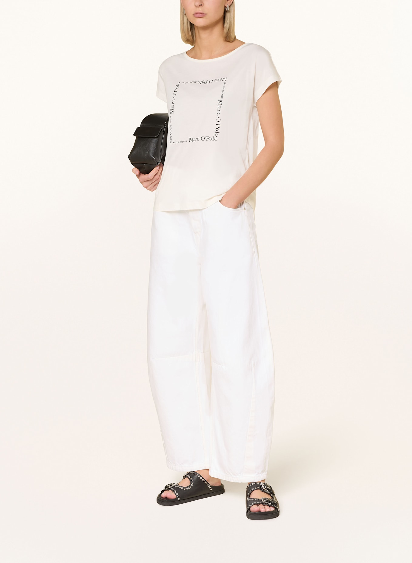 Marc O'Polo T-shirt: WHITE