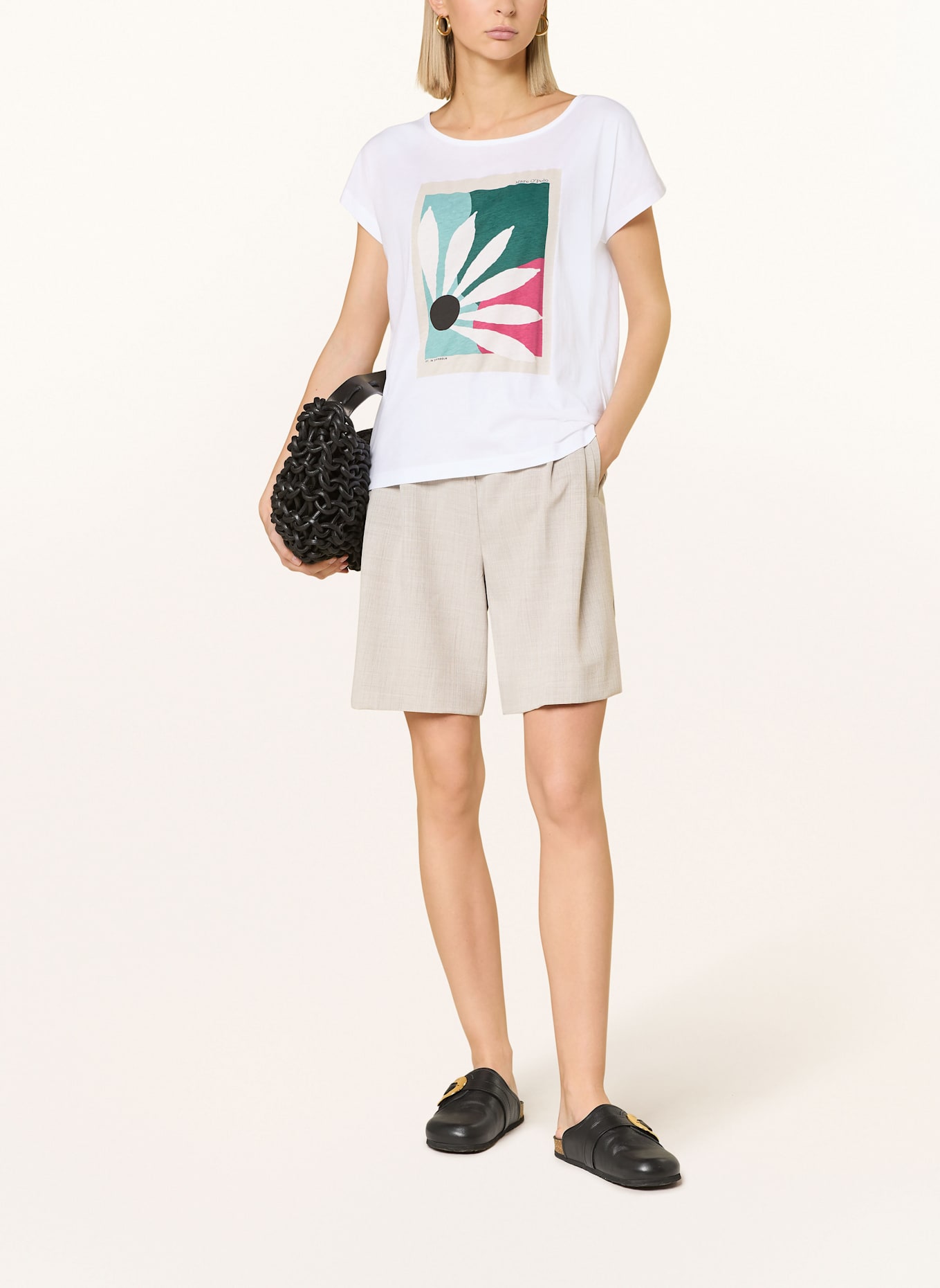 Marc O'Polo T-shirt: WHITE