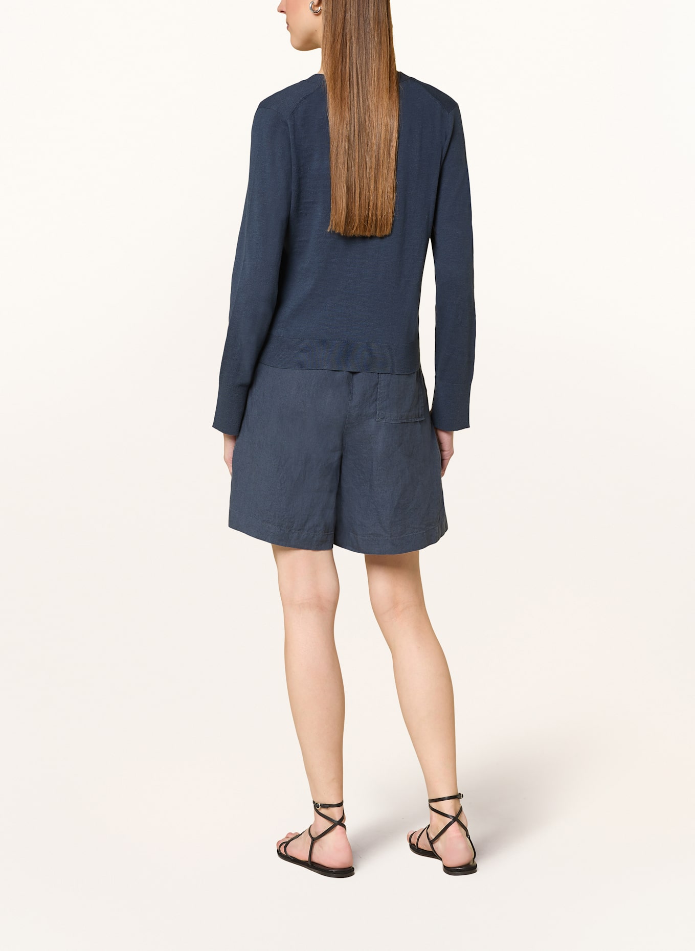 Marc O'Polo Strickjacke: DUNKELBLAU