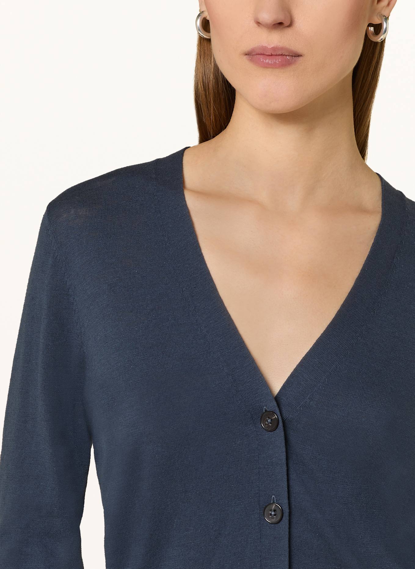 Marc O'Polo Strickjacke: DUNKELBLAU